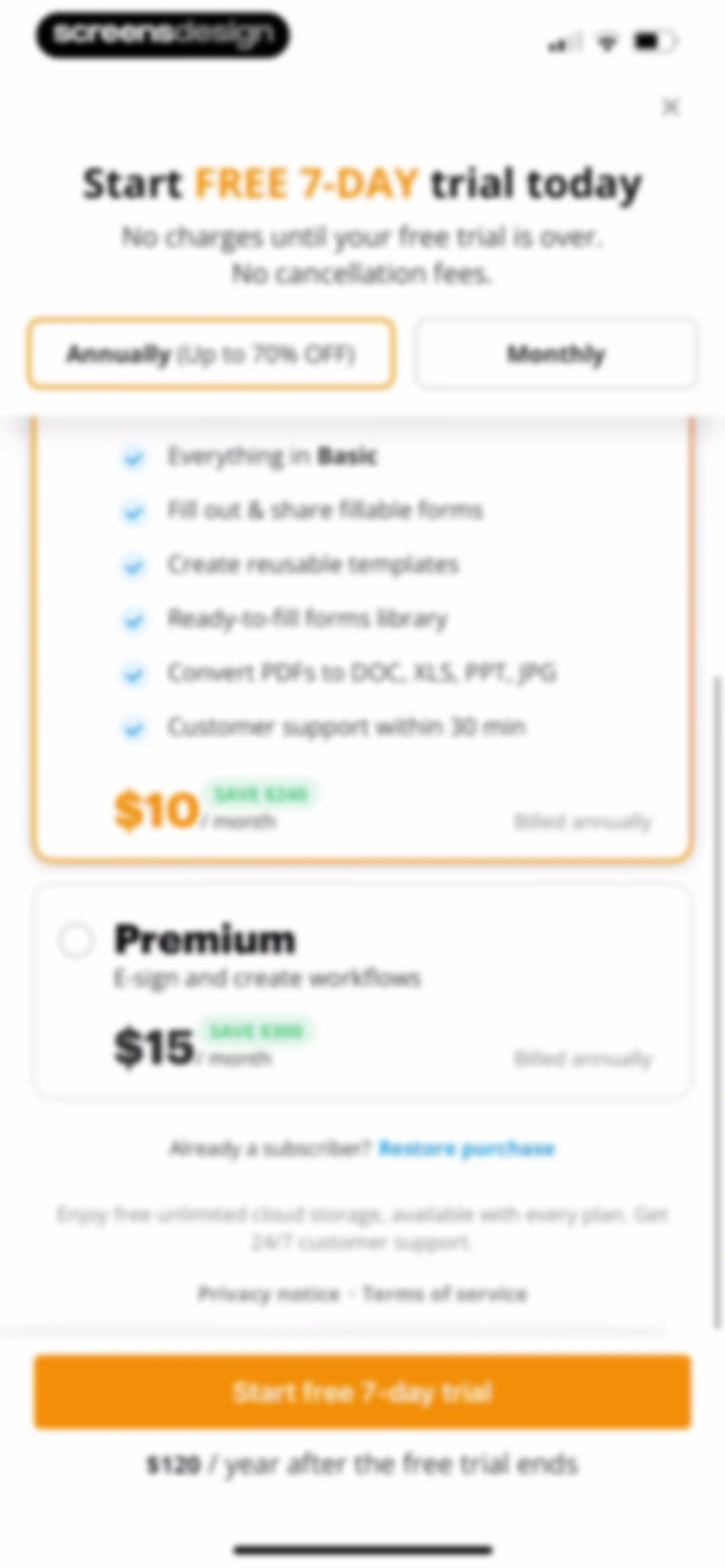pdfFiller: edit PDF documents screen 14