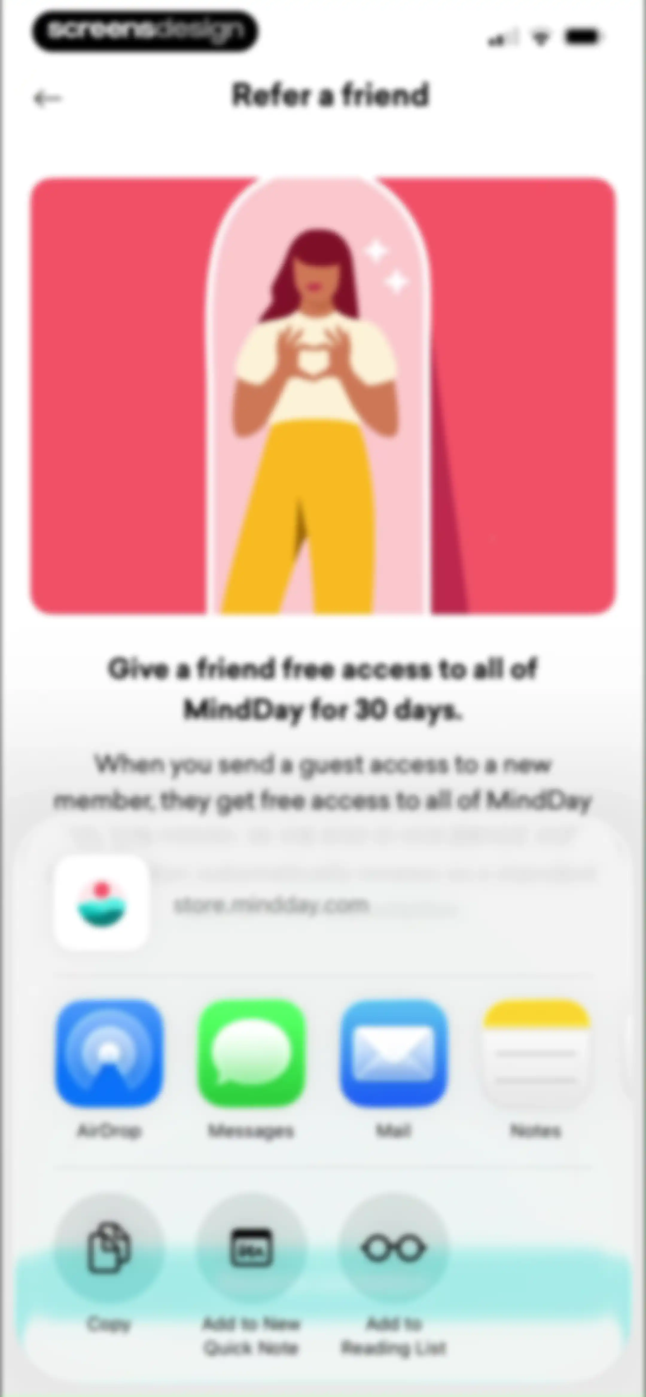 MindDay: Mental Health, Stress screen 166