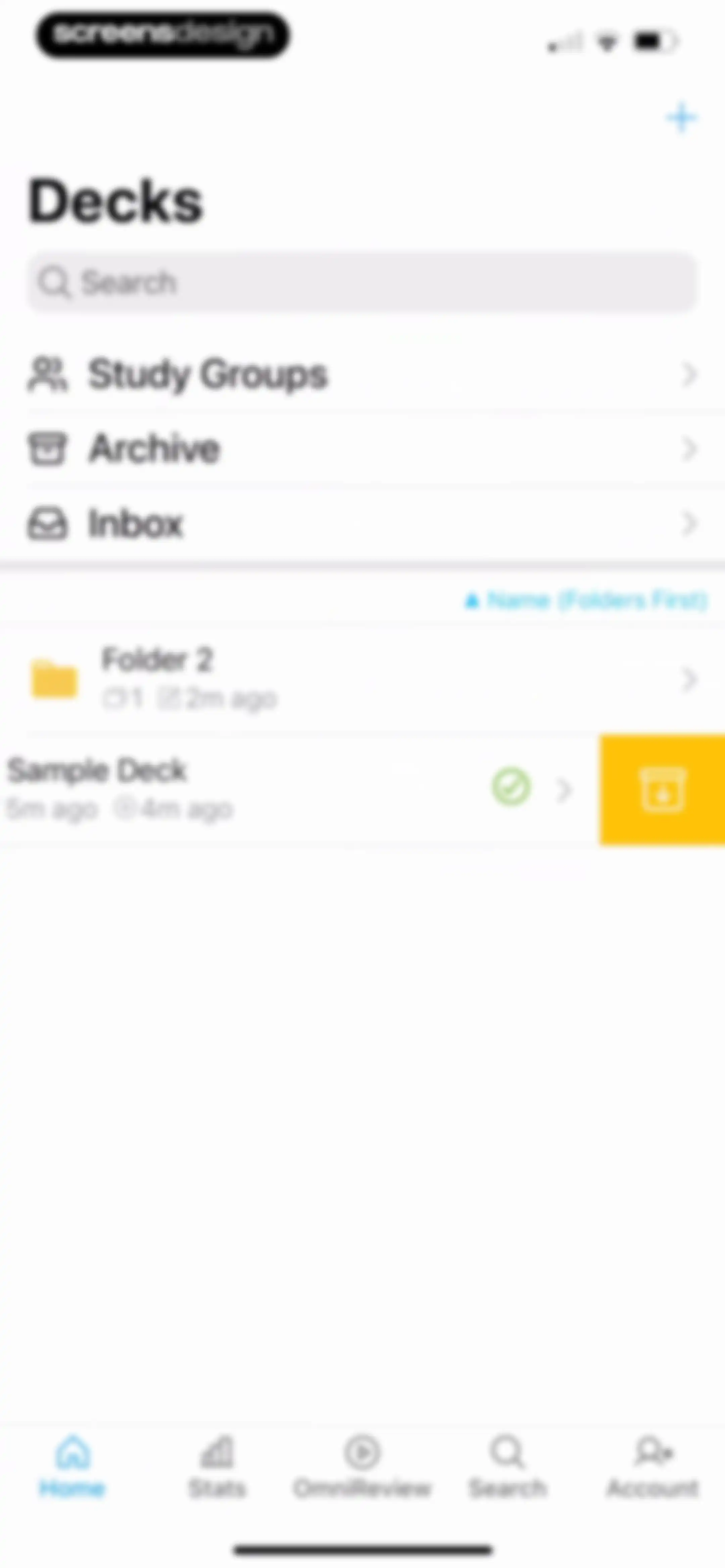AlgoApp - Flashcards screen 80