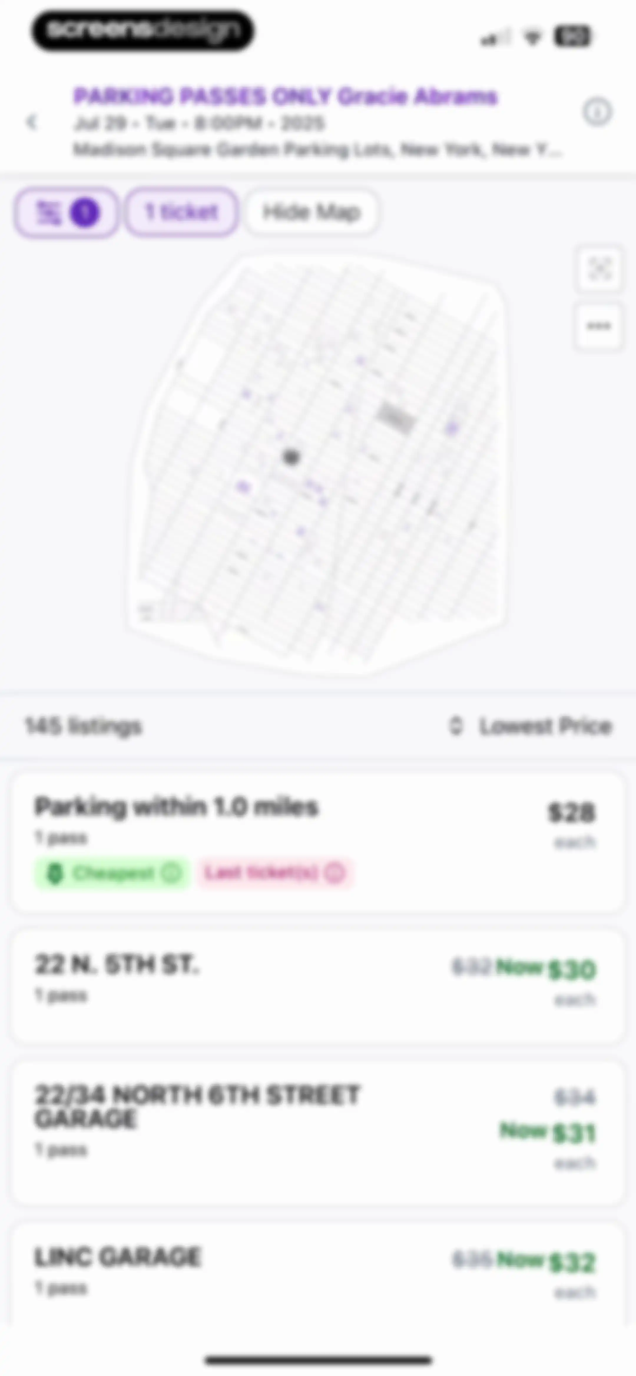 StubHub: Event Tickets screen 46