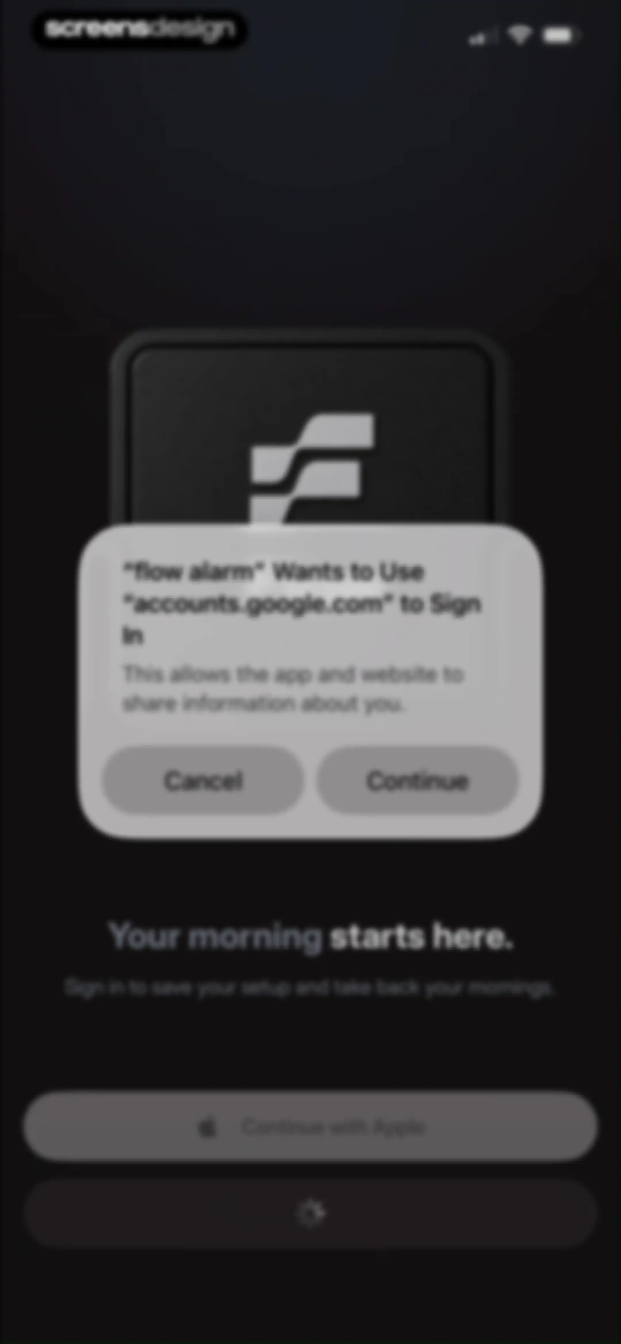 Flow - Wake Up screen 30