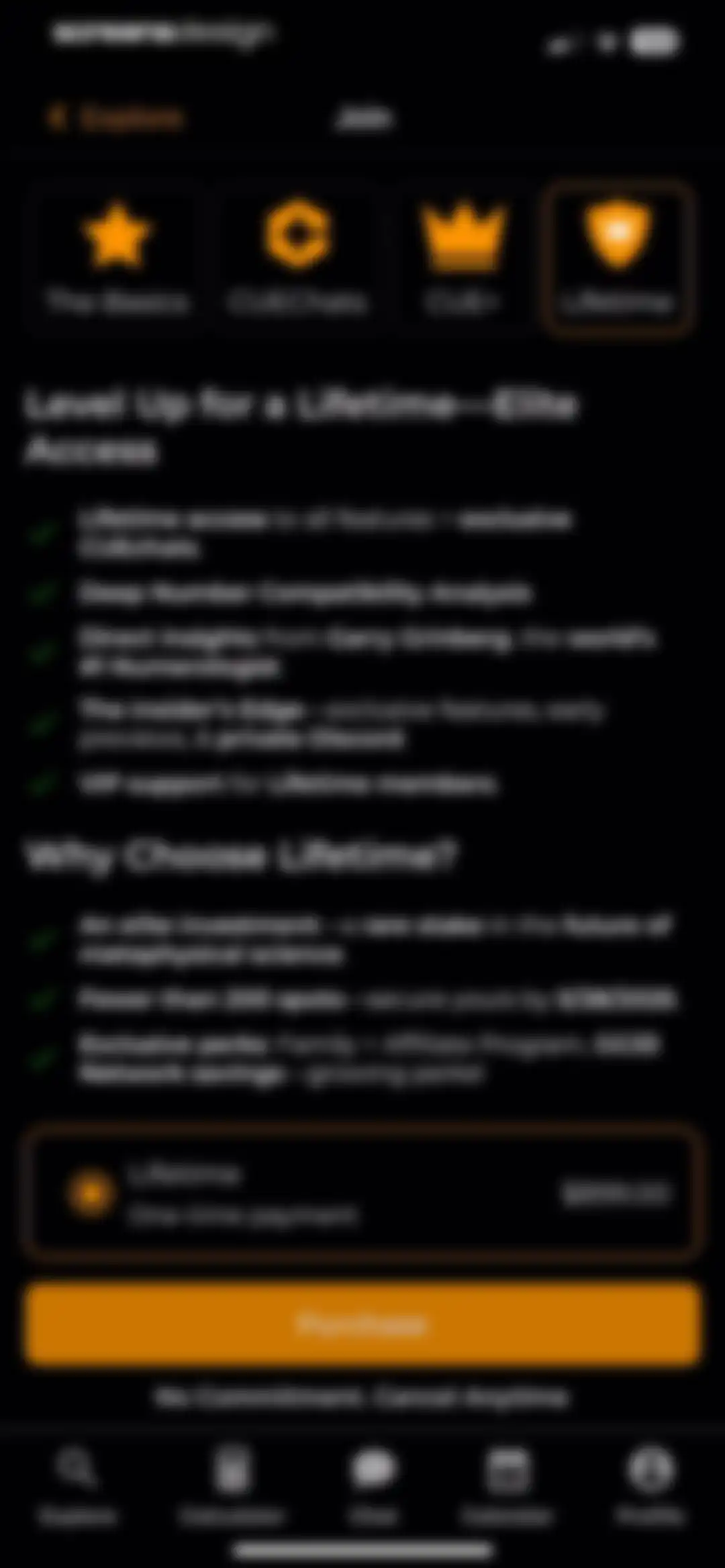 CUE Astrology screen 41