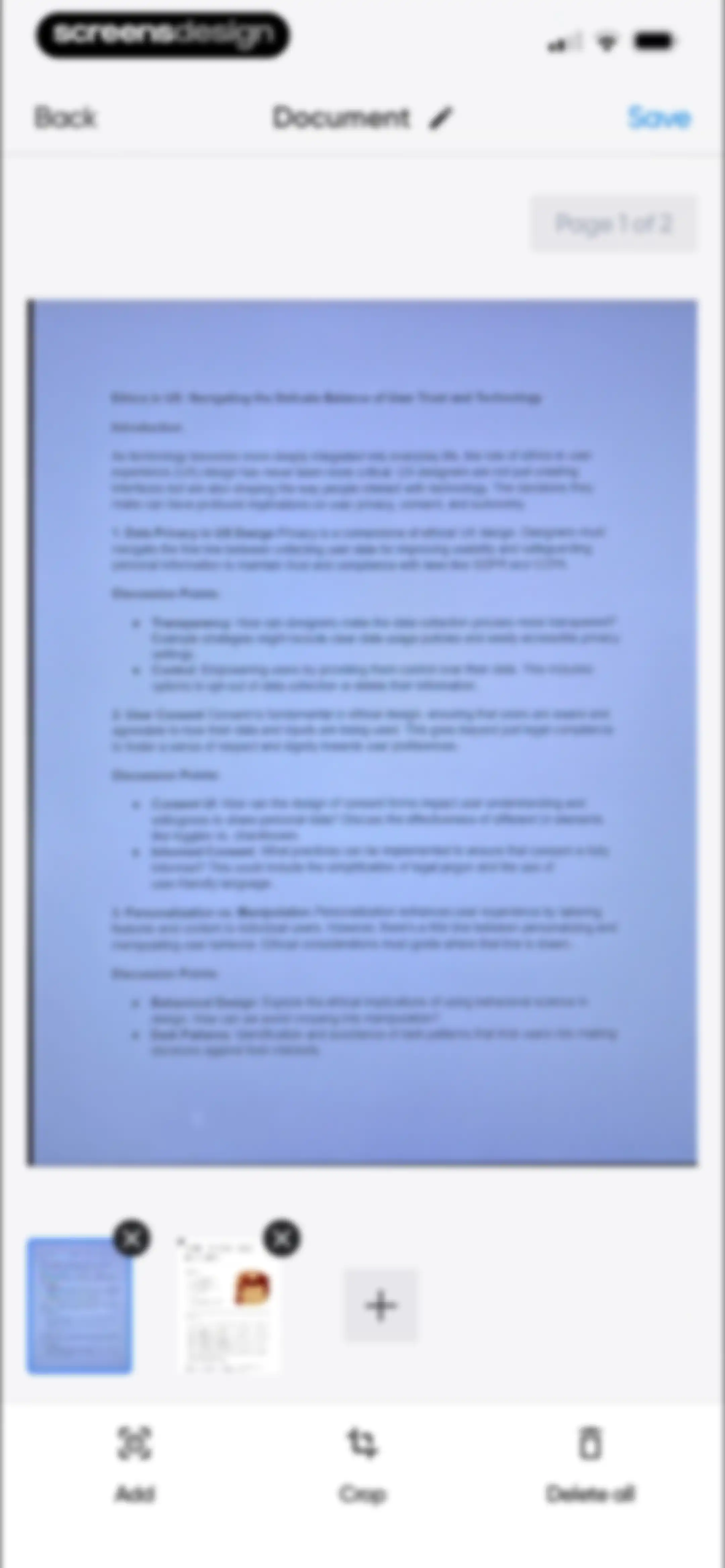 Scanner – Scan PDF & Document screen 16