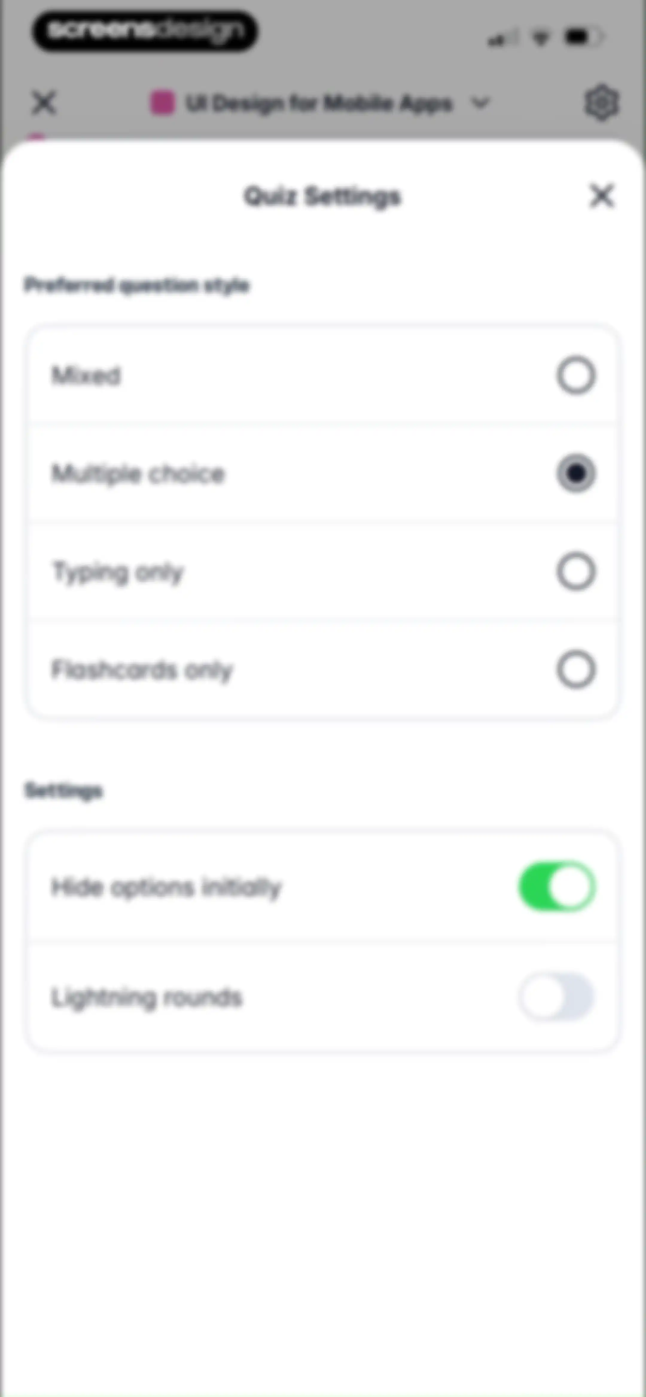 Gizmo: AI Tutor screen 69