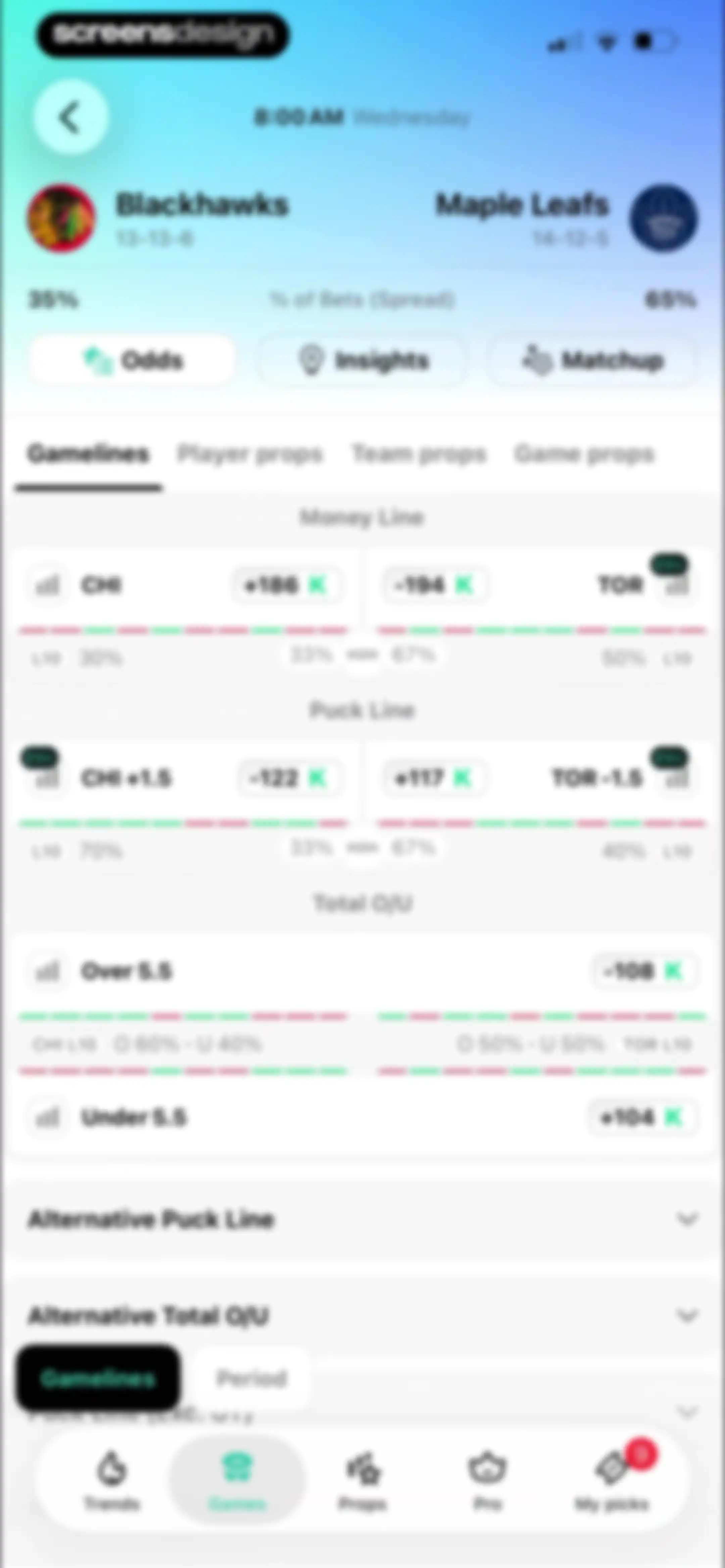 Outlier: Smart Sports Betting screen 52