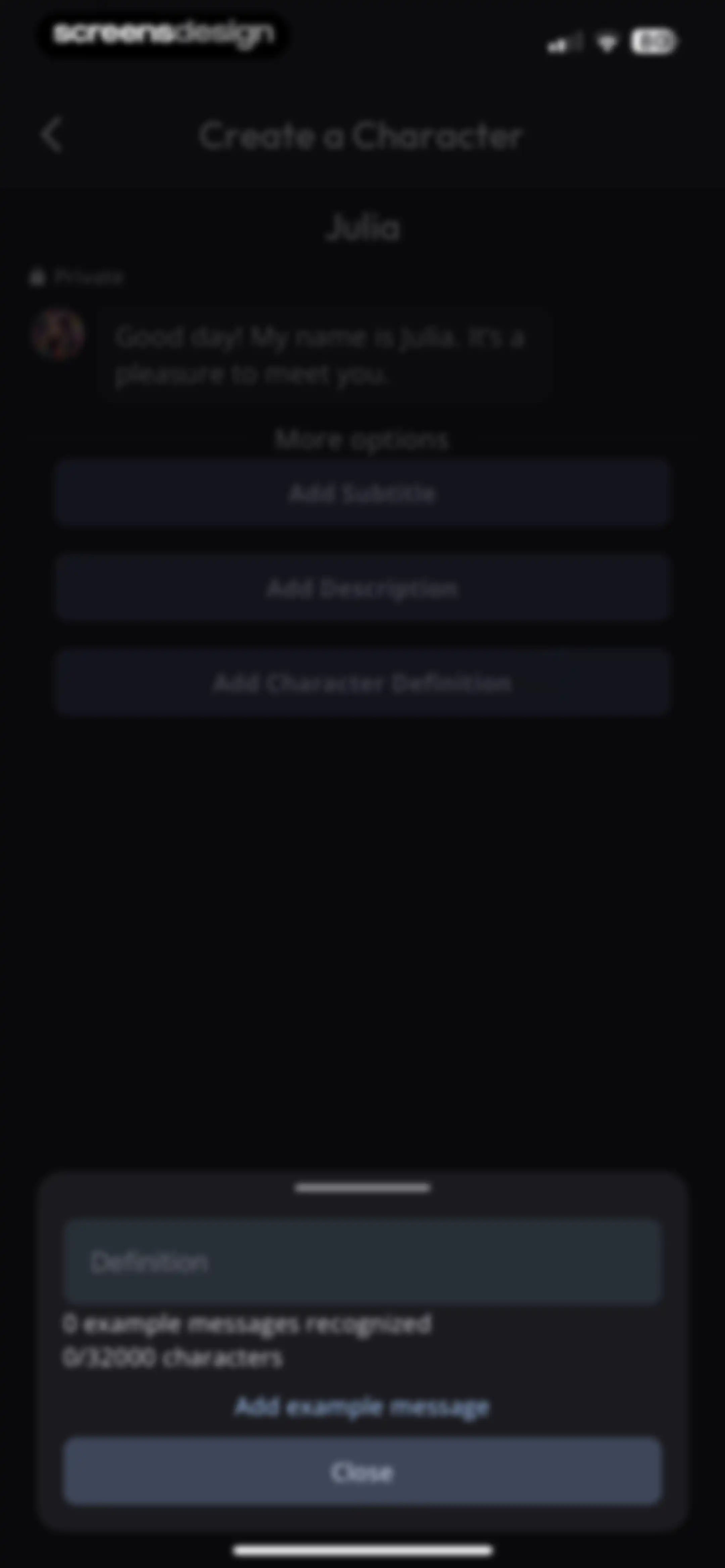 Character AI: Chat, Talk, Text screen 56