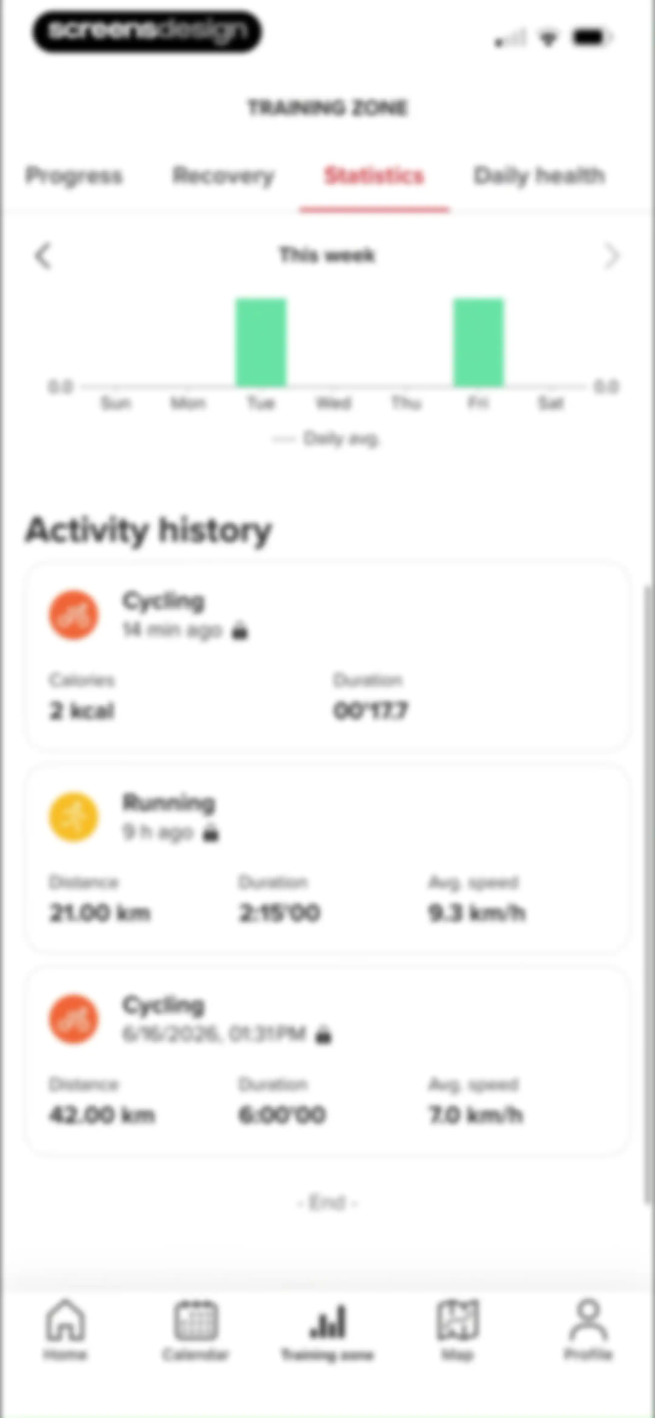 Sports Tracker: Run Bike Hike screen 192