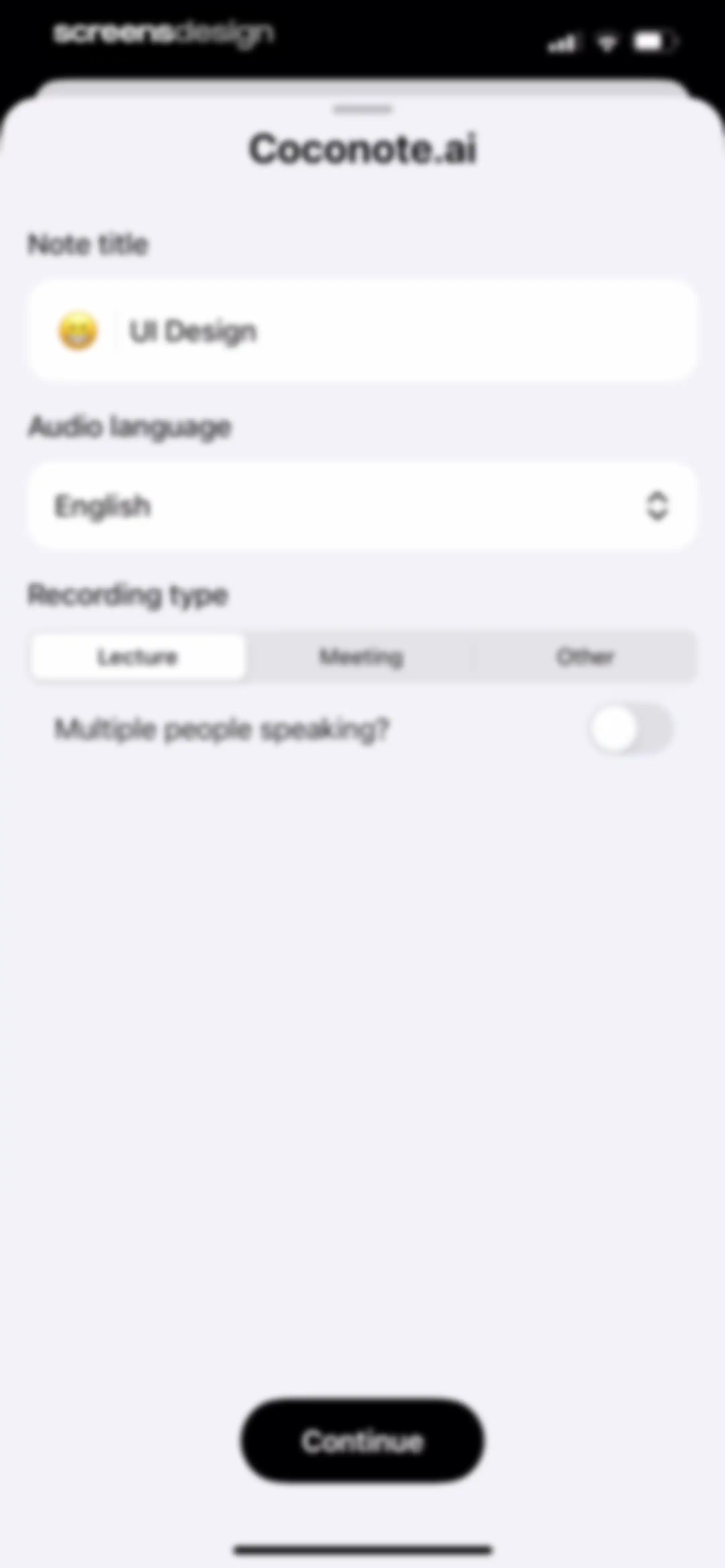Coconote - AI Note Taker screen 44