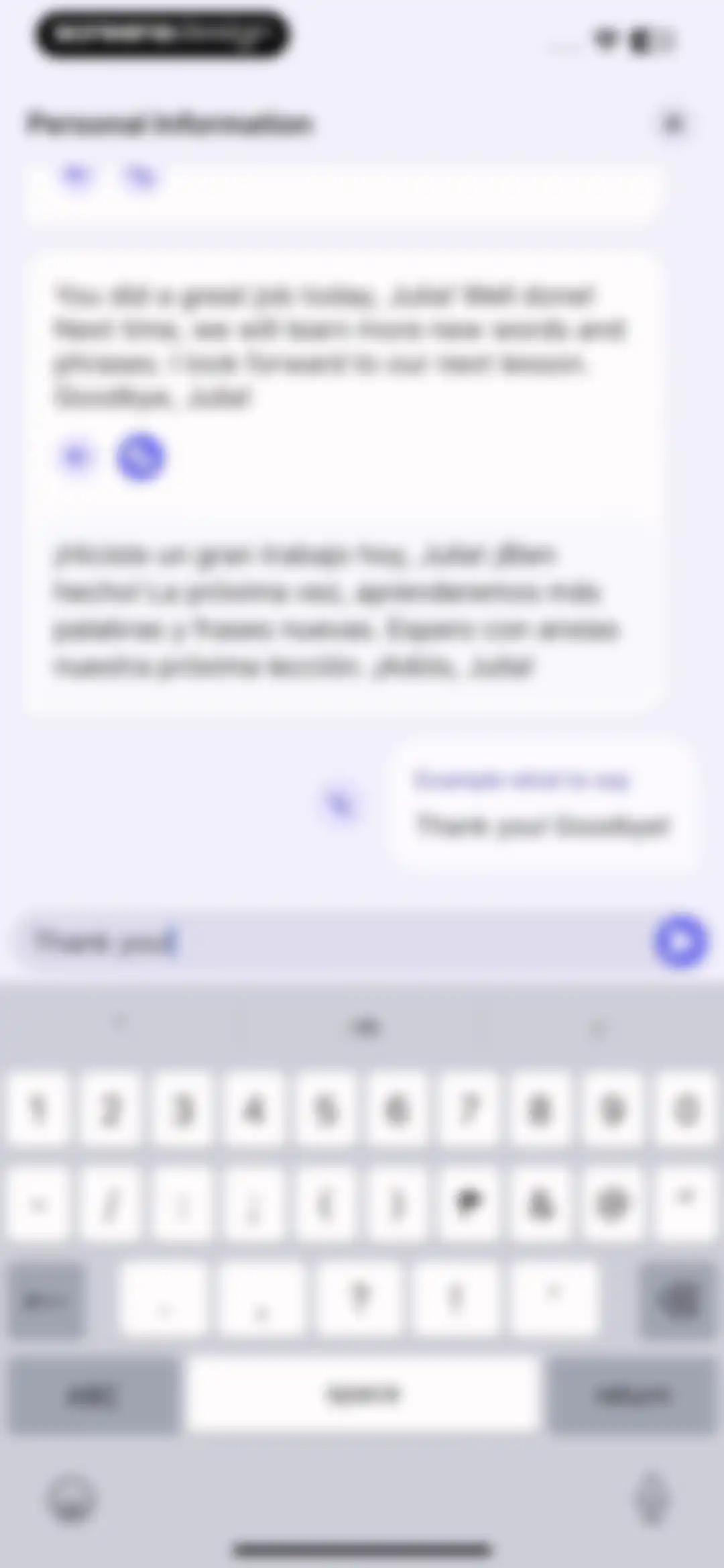 JustSpeak – AI English Tutor screen 64