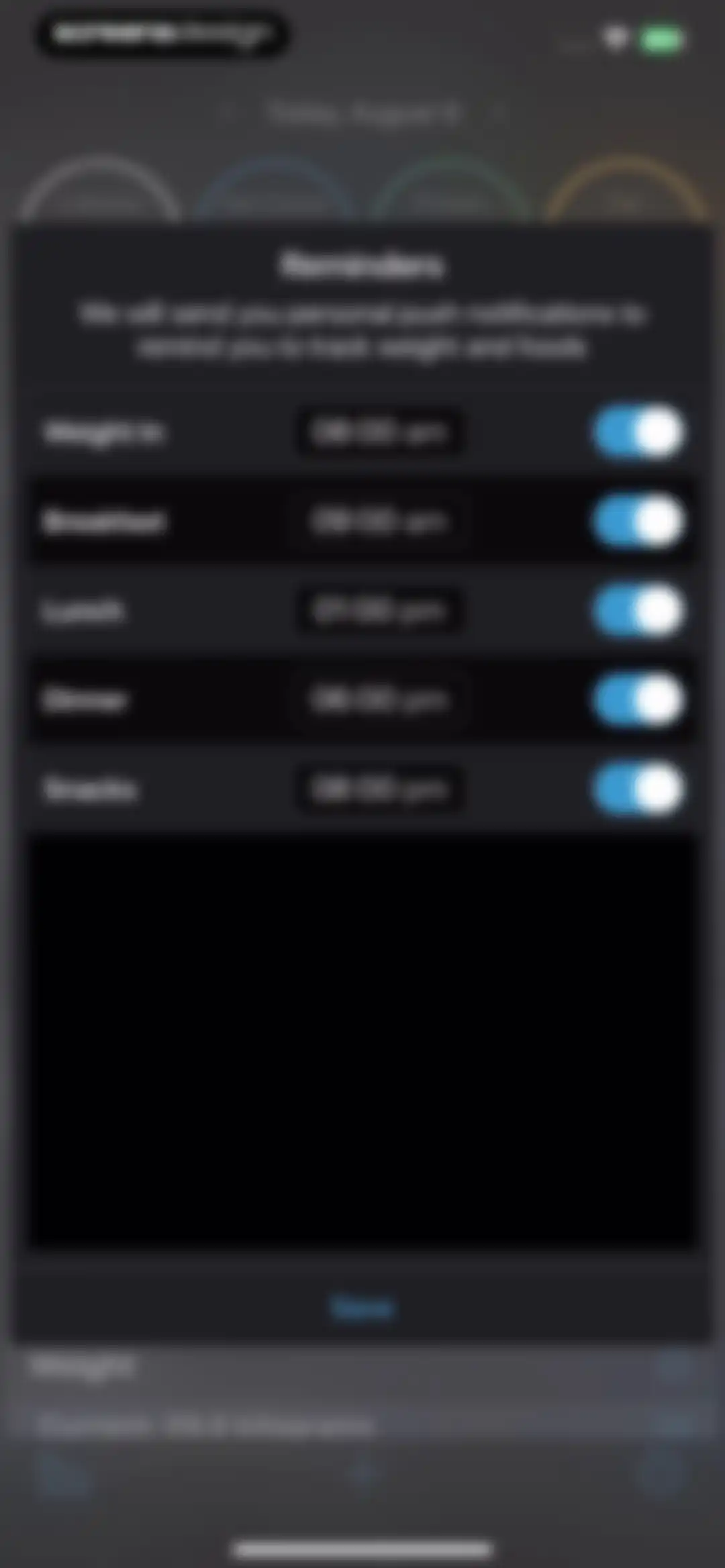 Keto diet app－Low carb manager screen 72