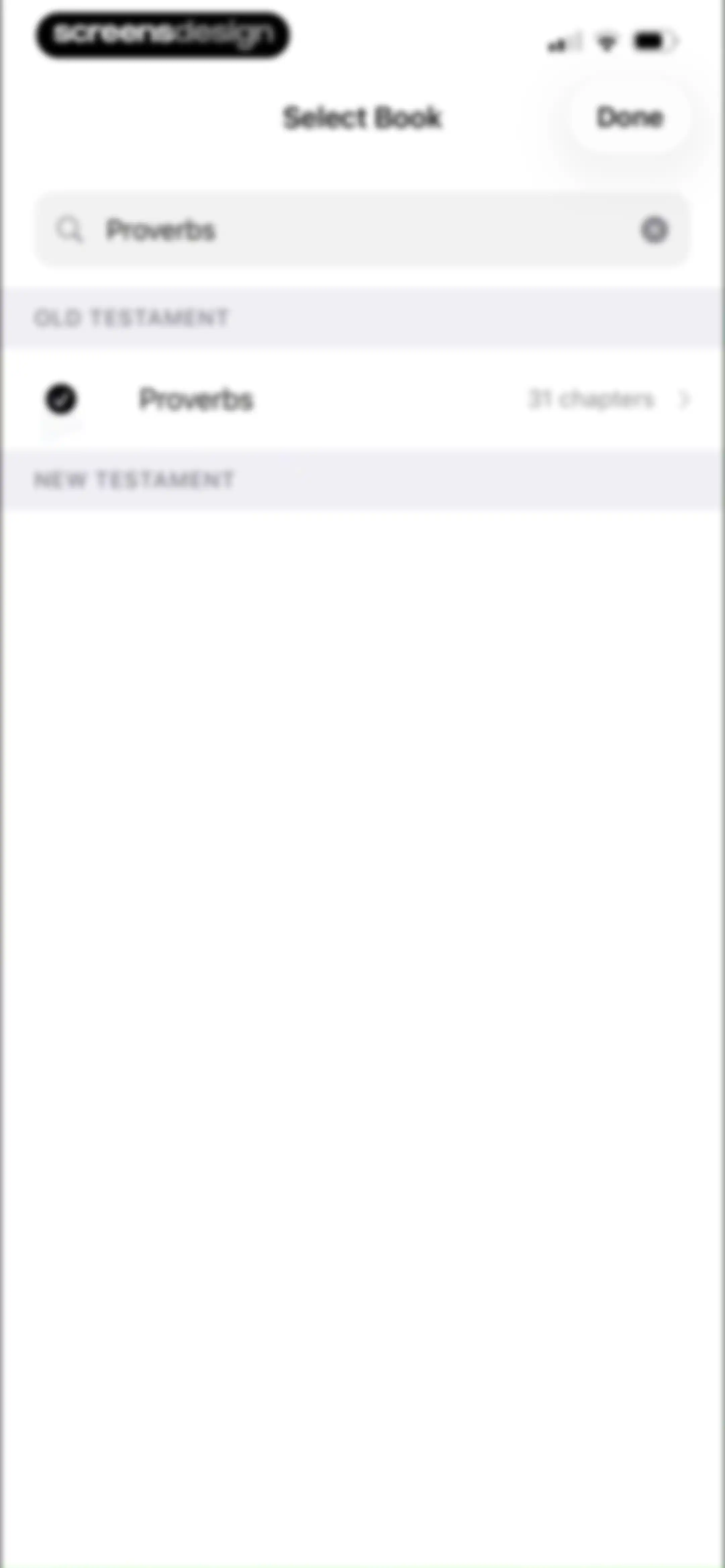 Bible Word Study screen 60