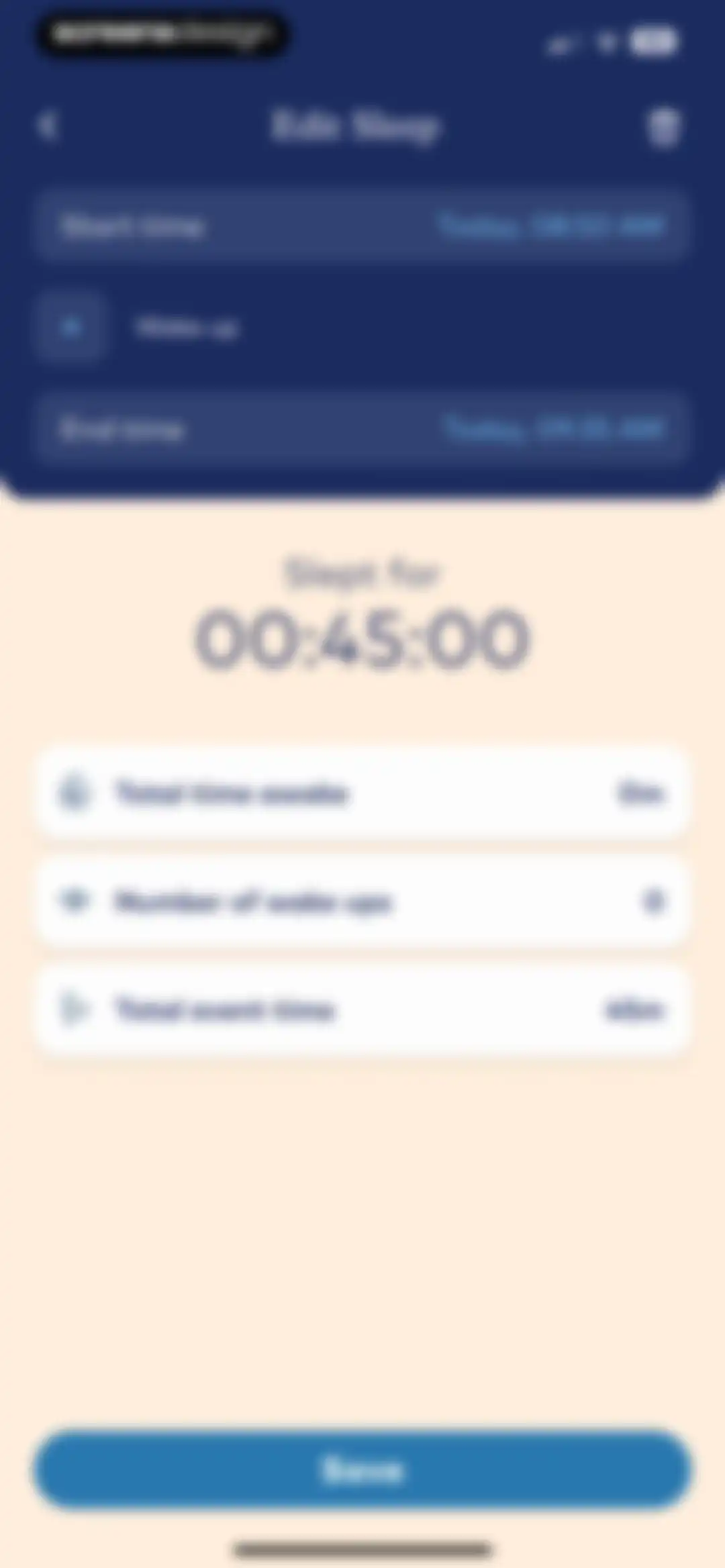 Smart Sleep Coach by Pampers™ screen 87