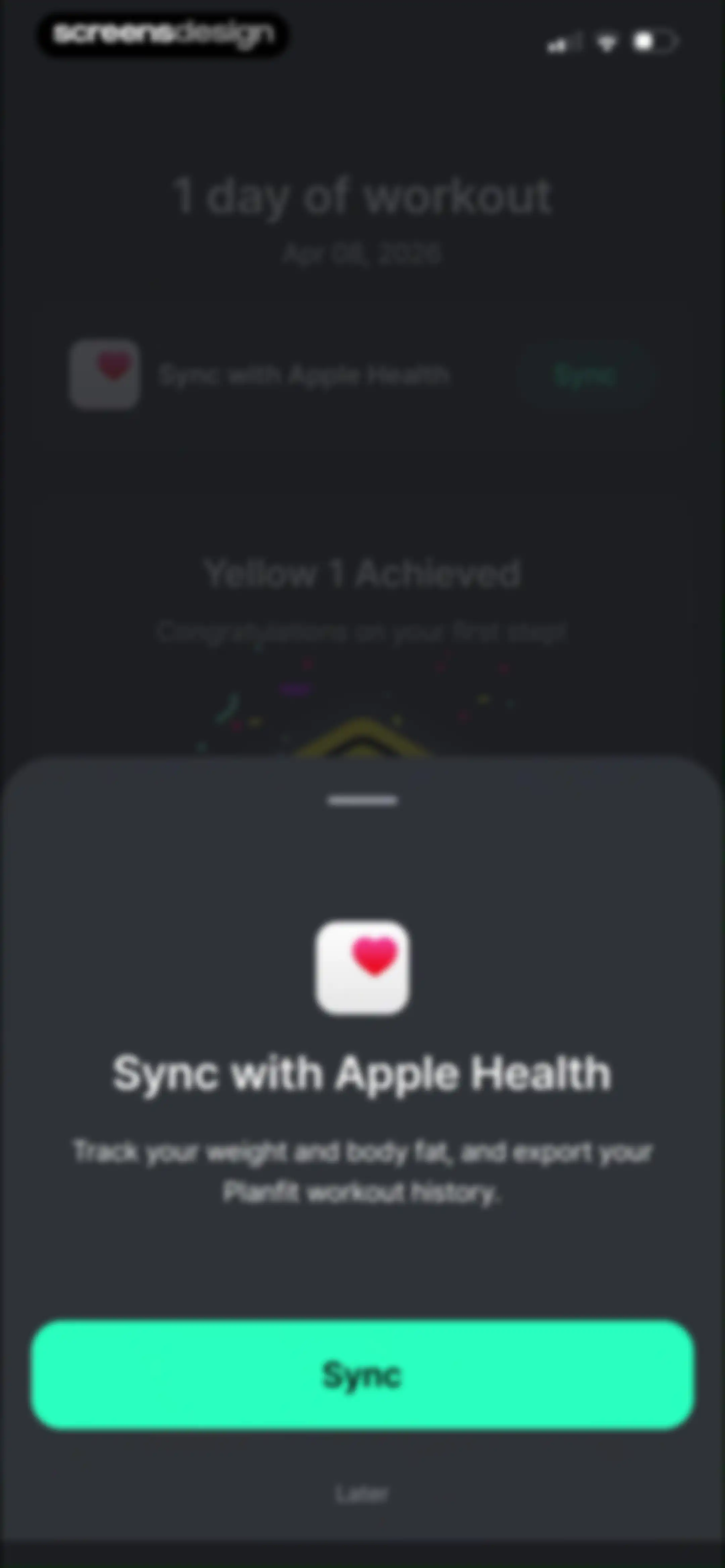 Planfit AI Gym Workout Planner screen 129