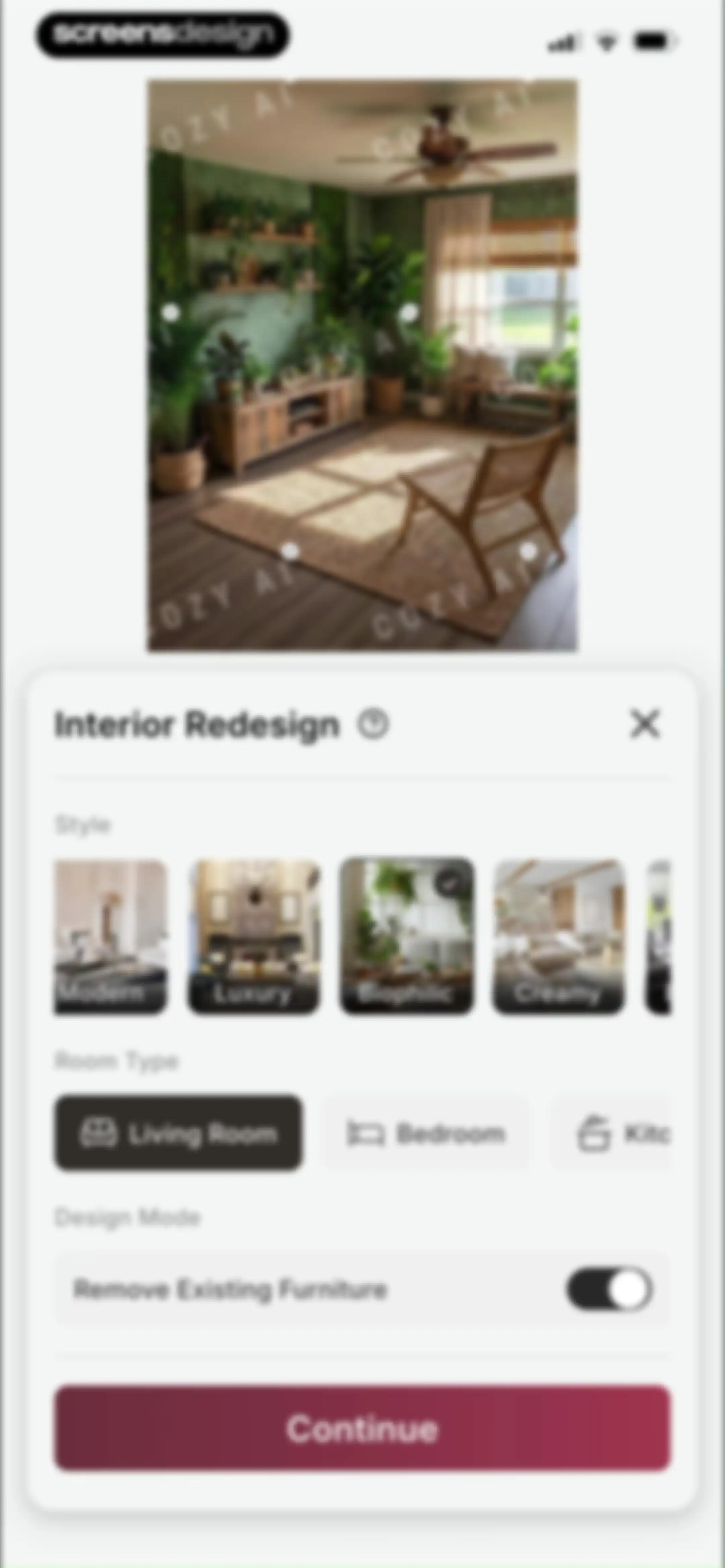 CozyAI - AI Home Design screen 29