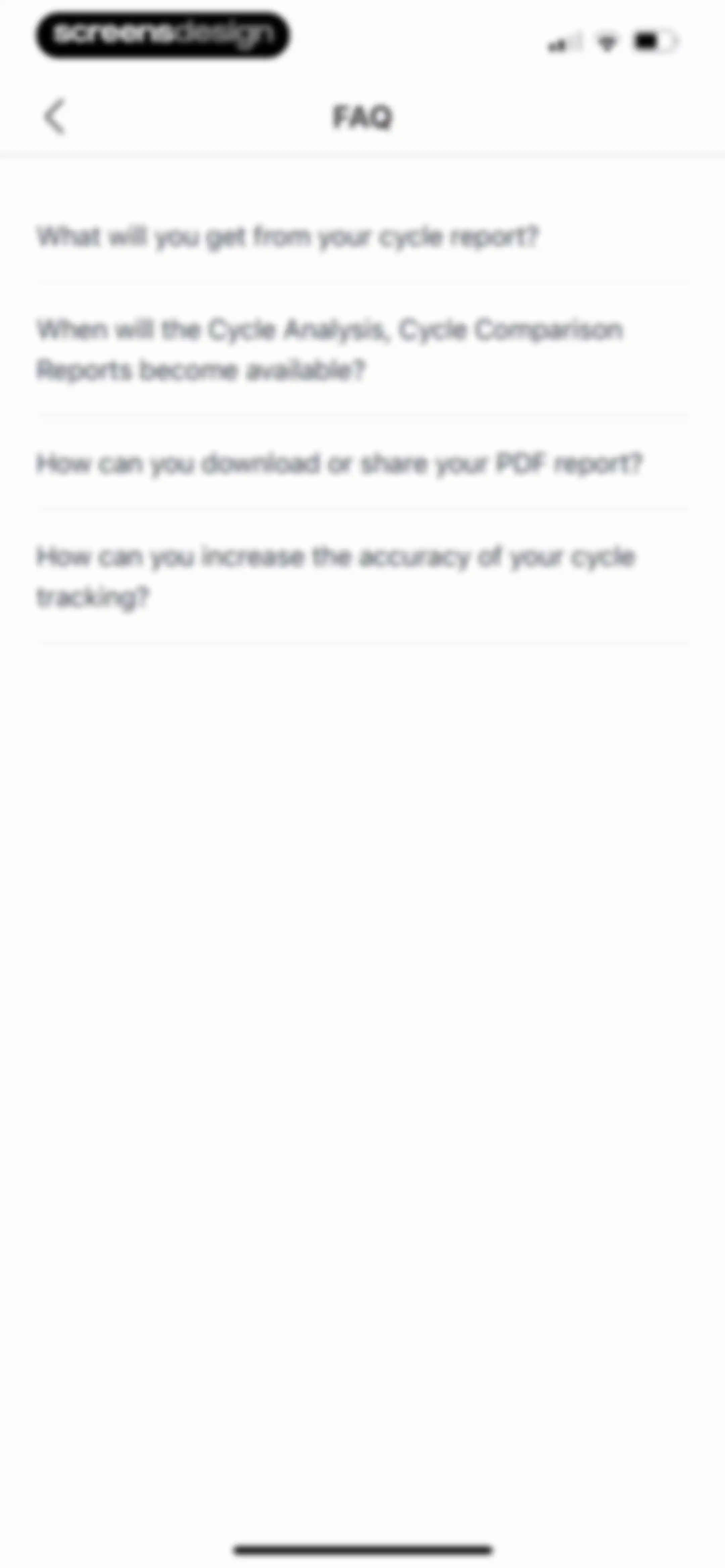 Premom-Ovulation Tracker, PCOS screen 96