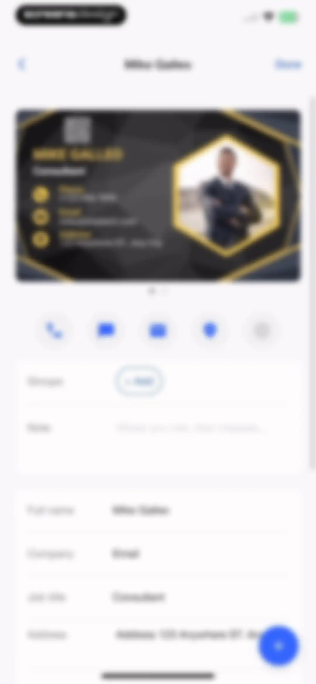 Covve - Business Card Scanner screen 8