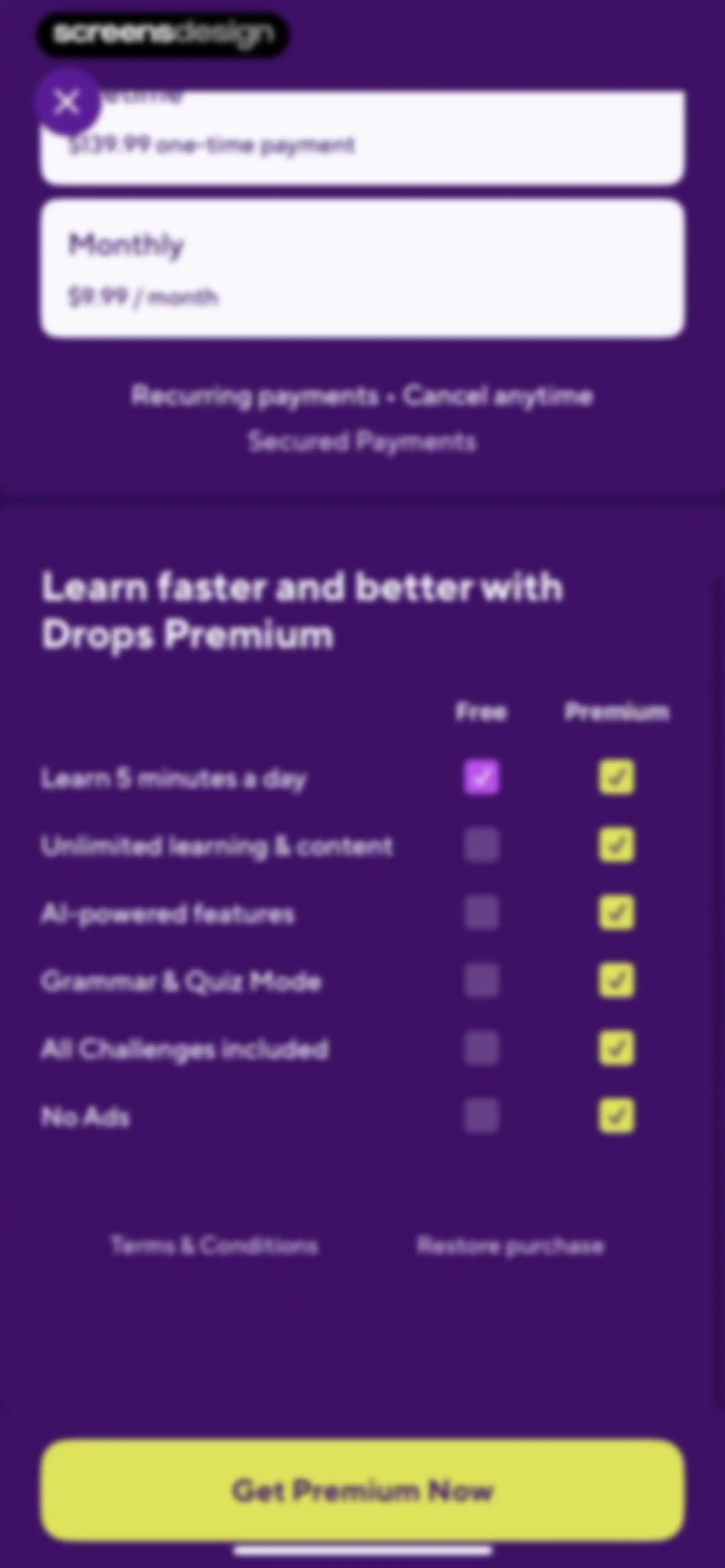 Drops: Language Learning Games screen 13