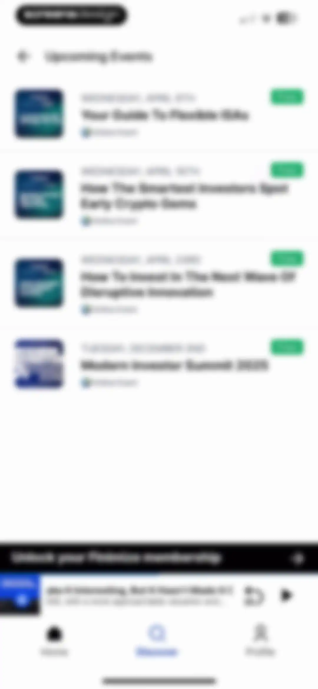 Finimize: Investing Insights screen 47