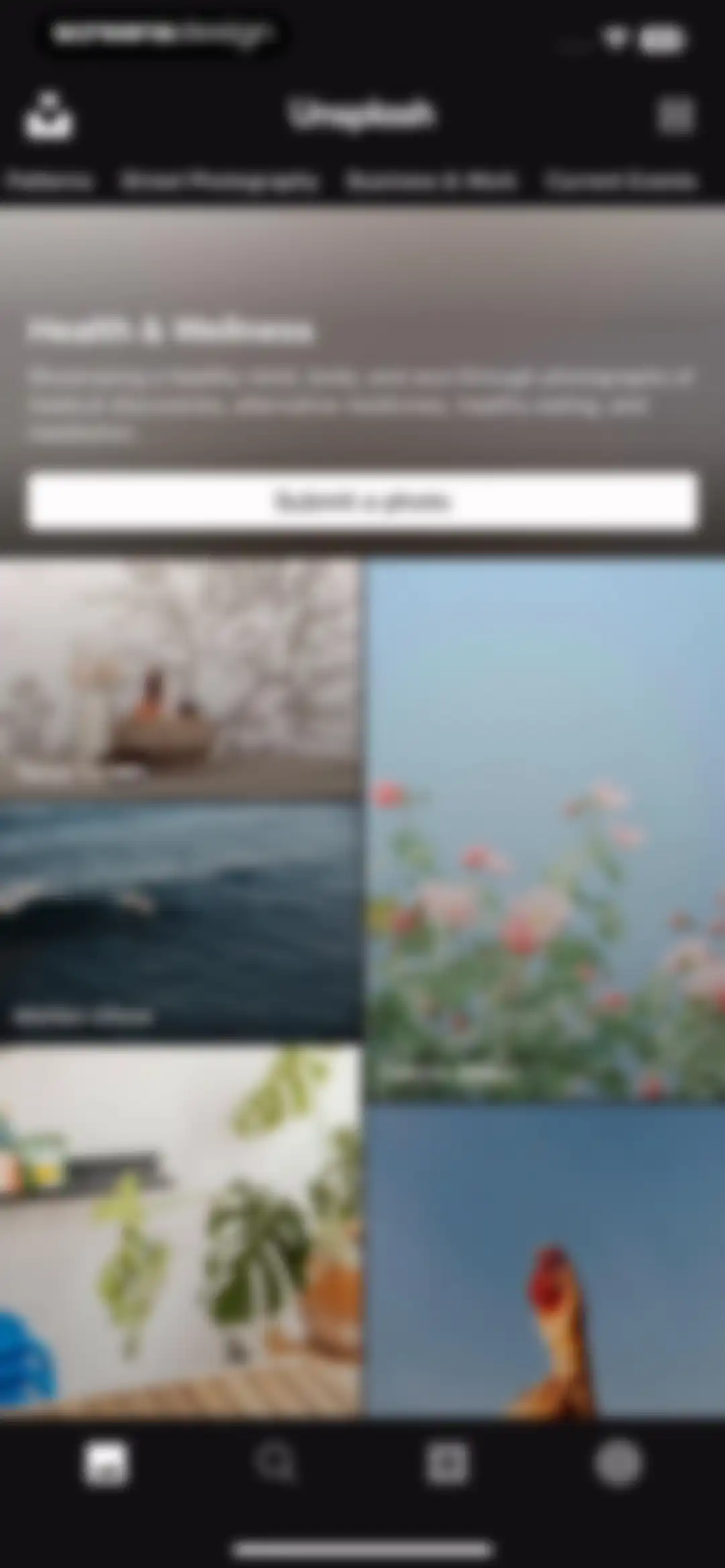 Unsplash screen 40