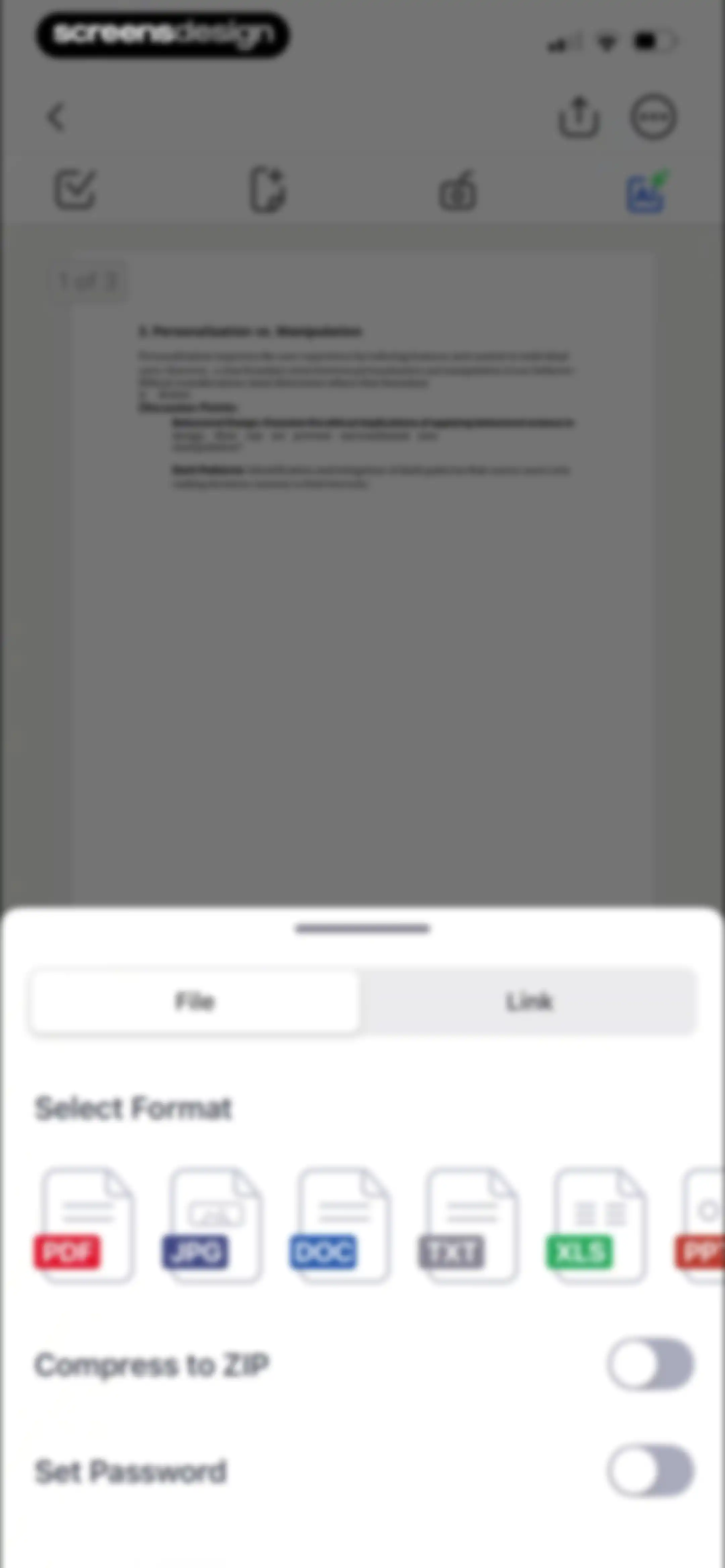 Forma: PDF Document Editor screen 88