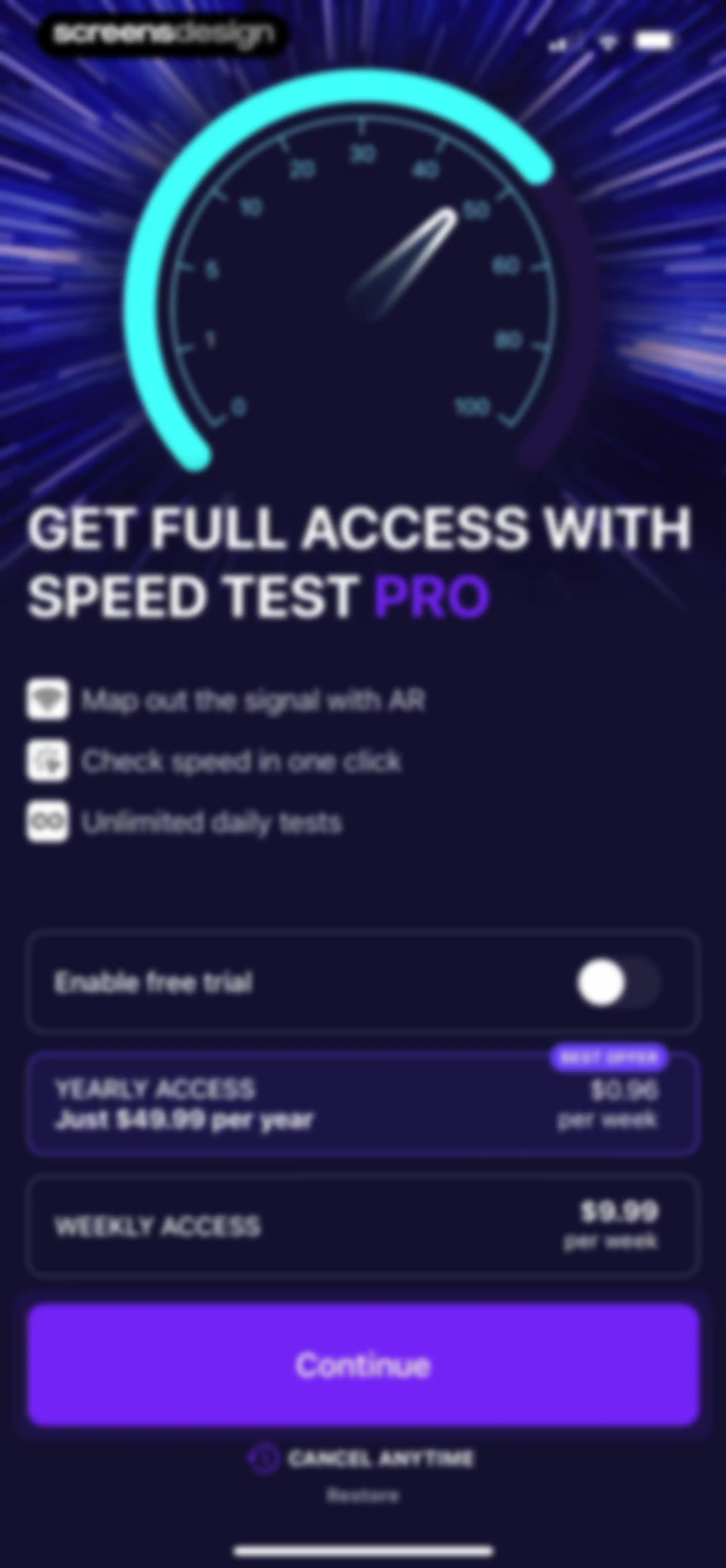 Speed Test & Wifi Analyzer + screen 5