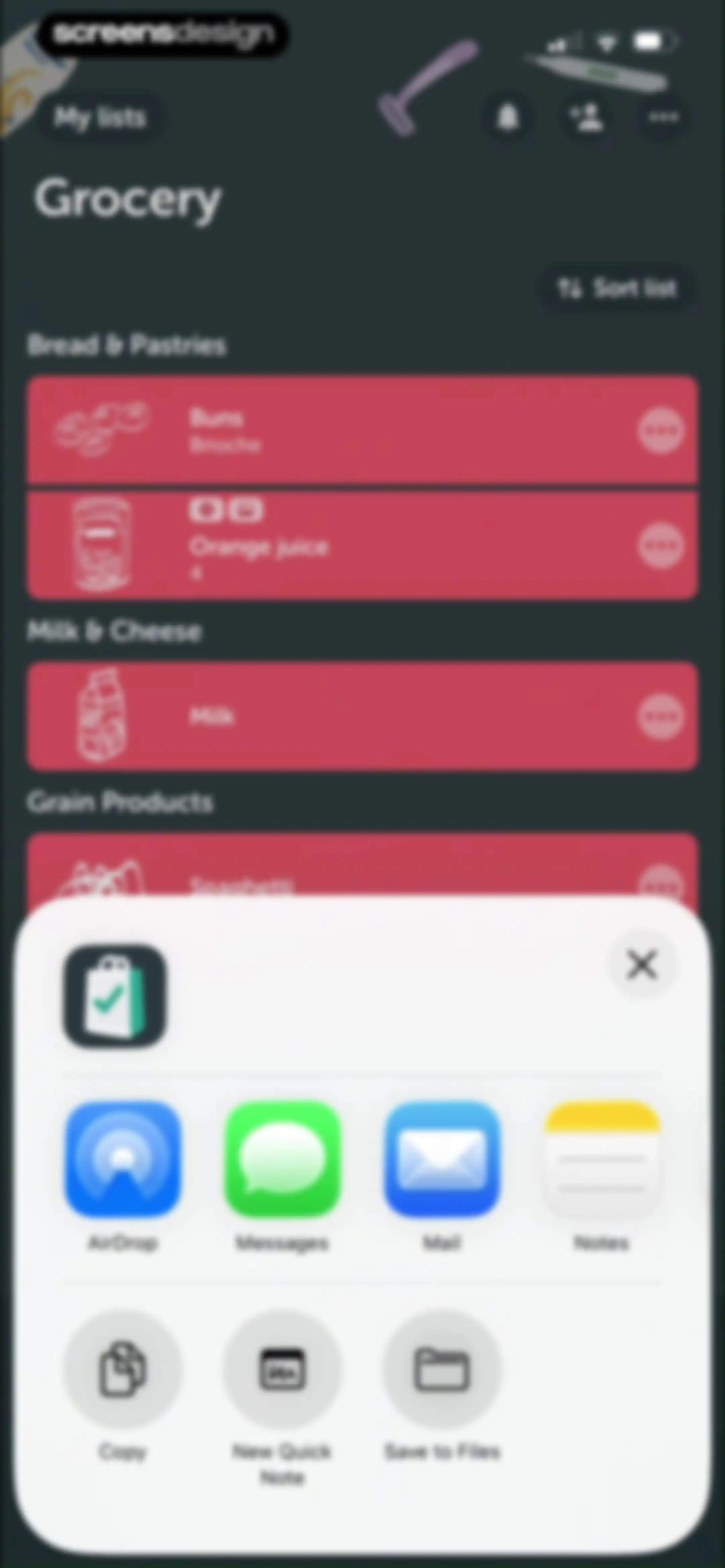 Bring! Grocery Shopping List screen 51