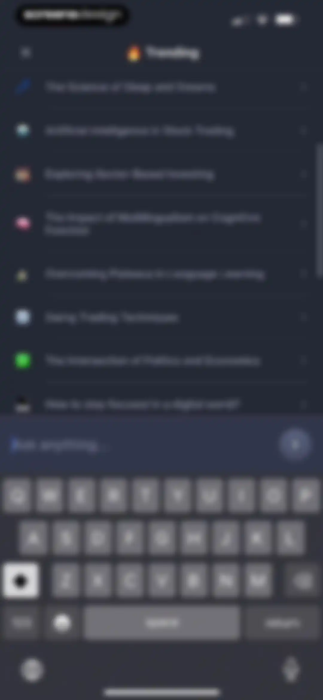 VisualMind: AI MindMap/Chatbot screen 31