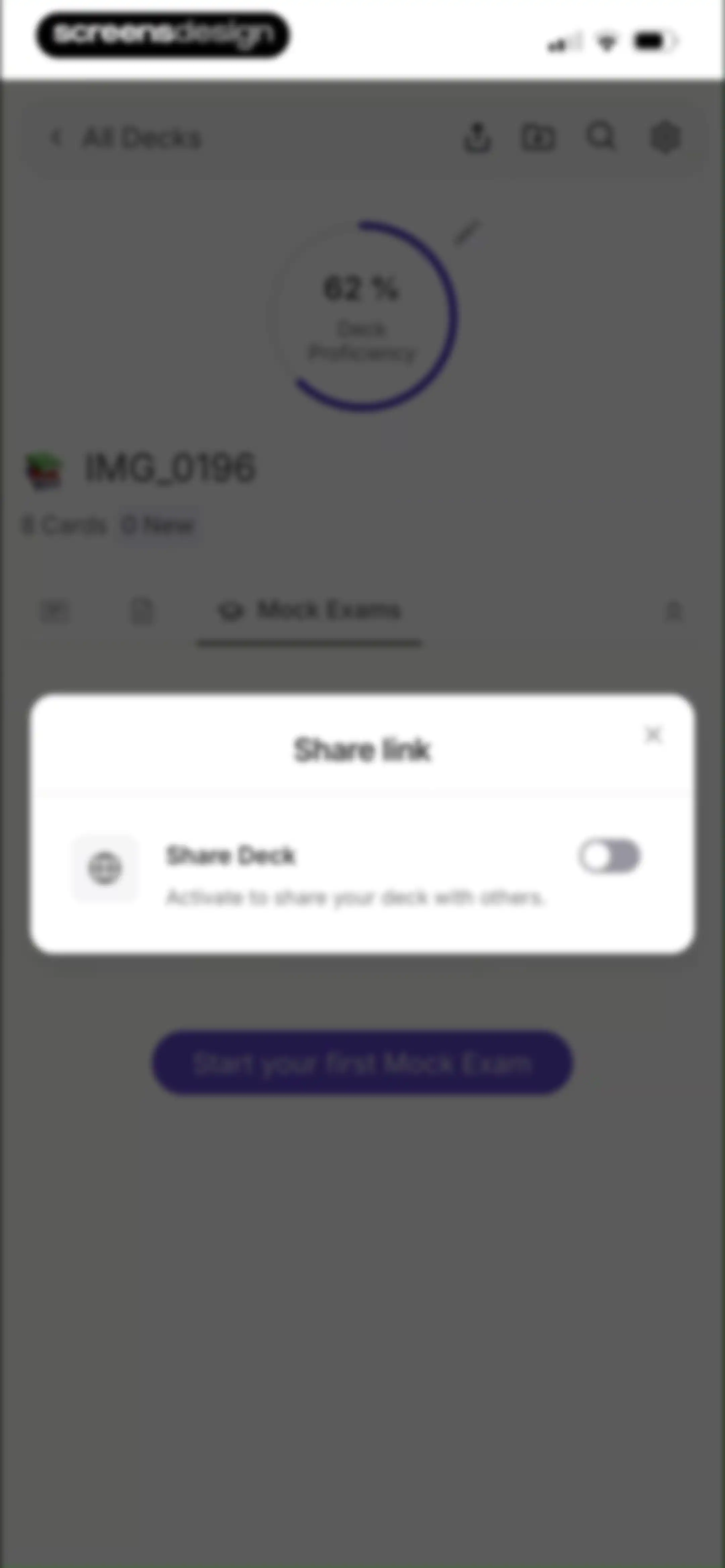 Retain Cards: AI Flashcards screen 120