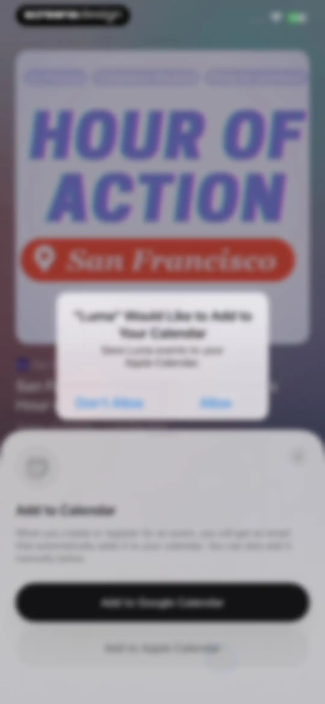 Luma: Events & Invites screen 24
