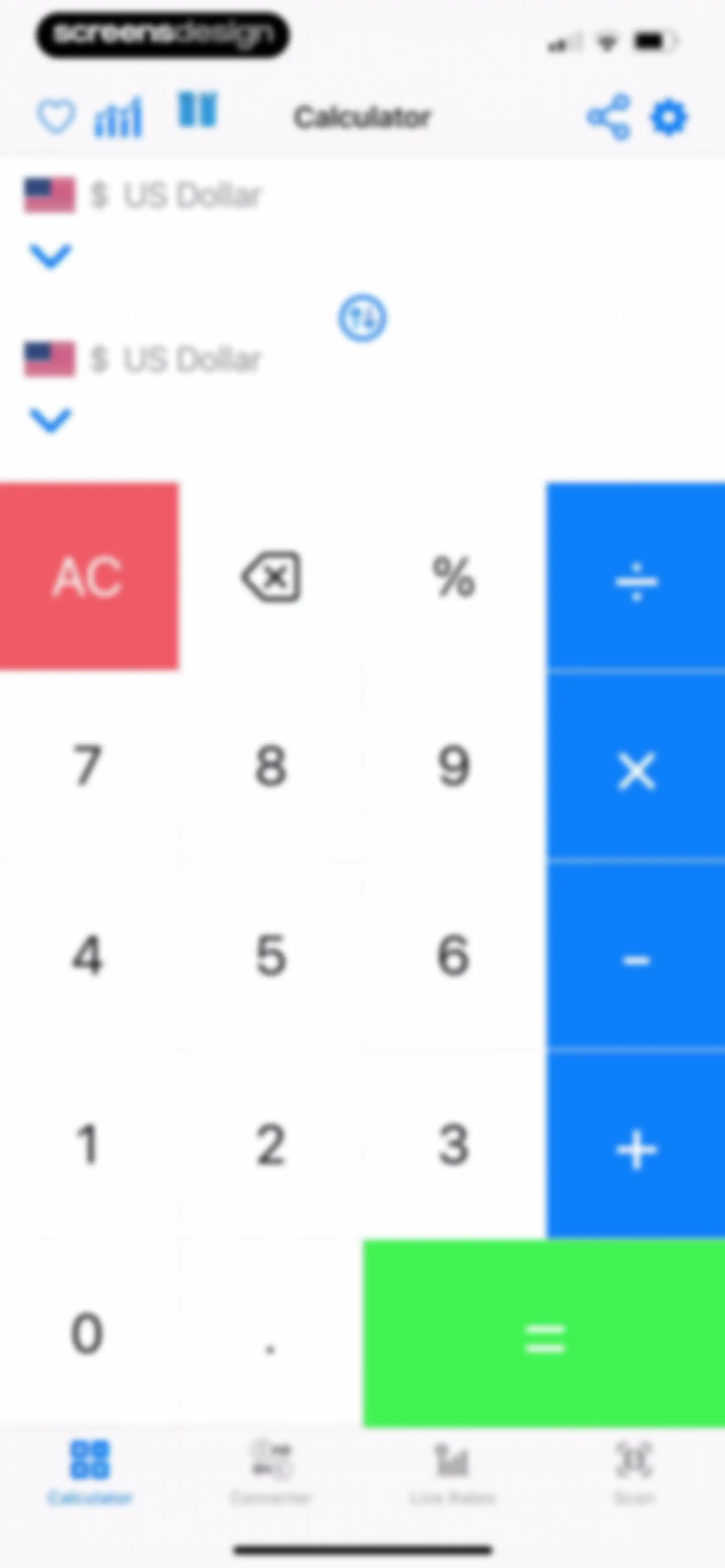 Currency Converter Calculator• screen 12