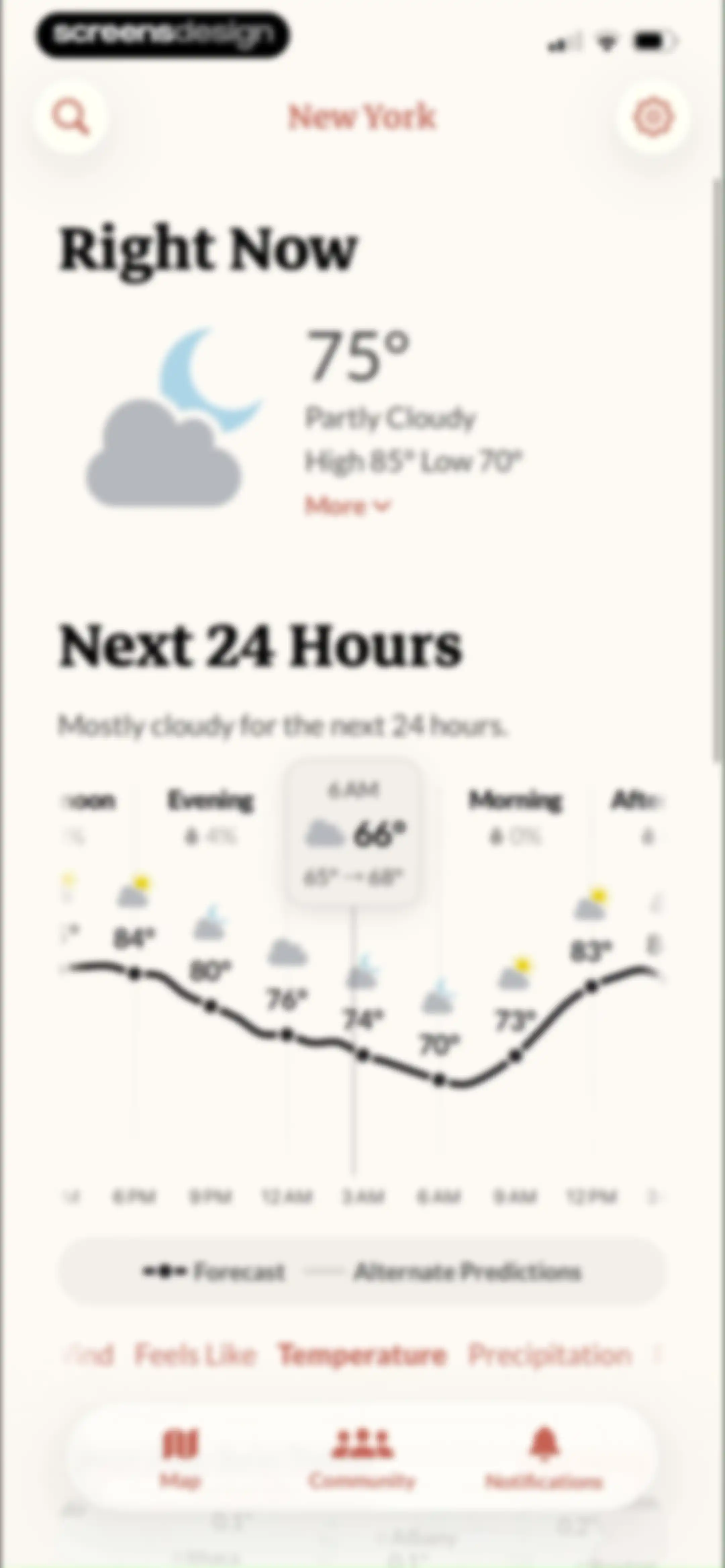 Acme Weather screen 15