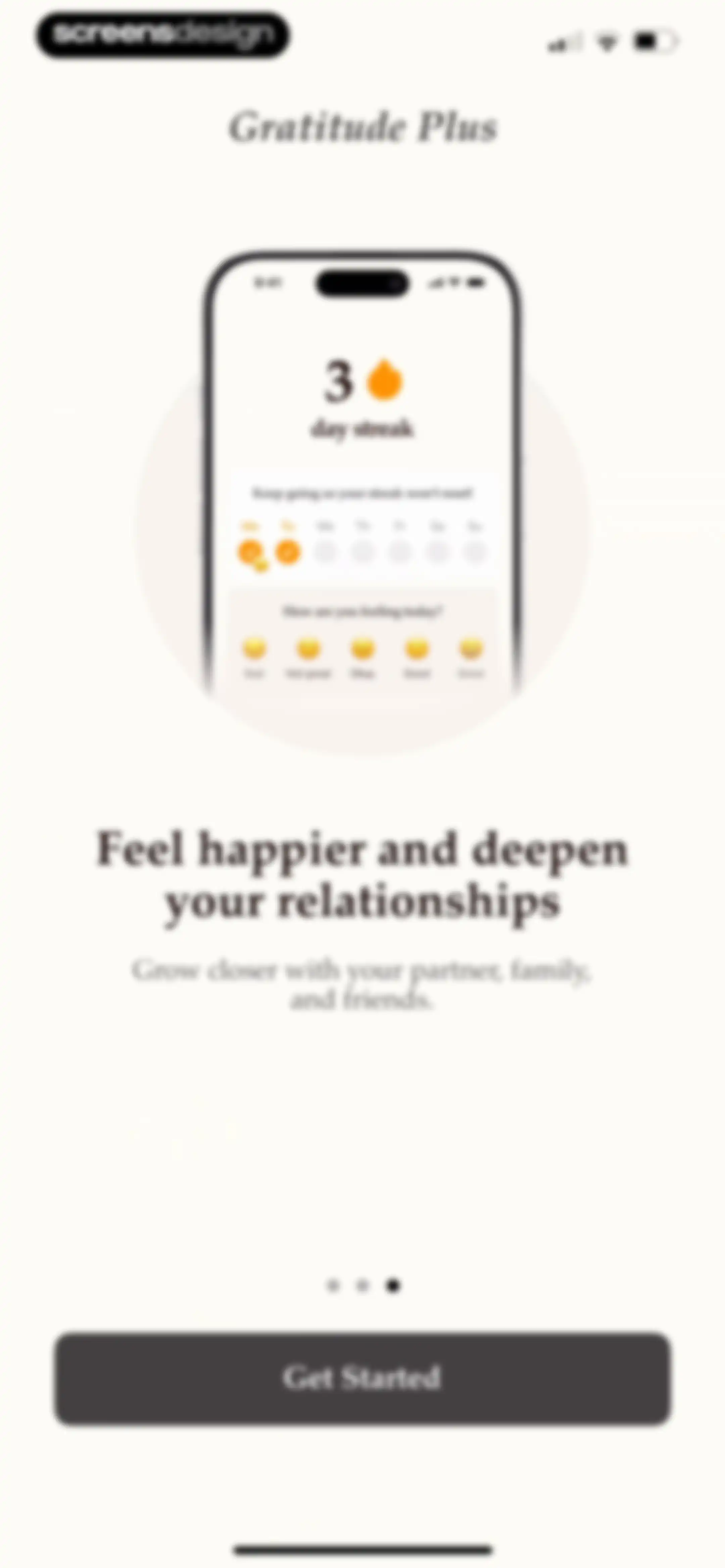 Gratitude Plus – Journal screen 4