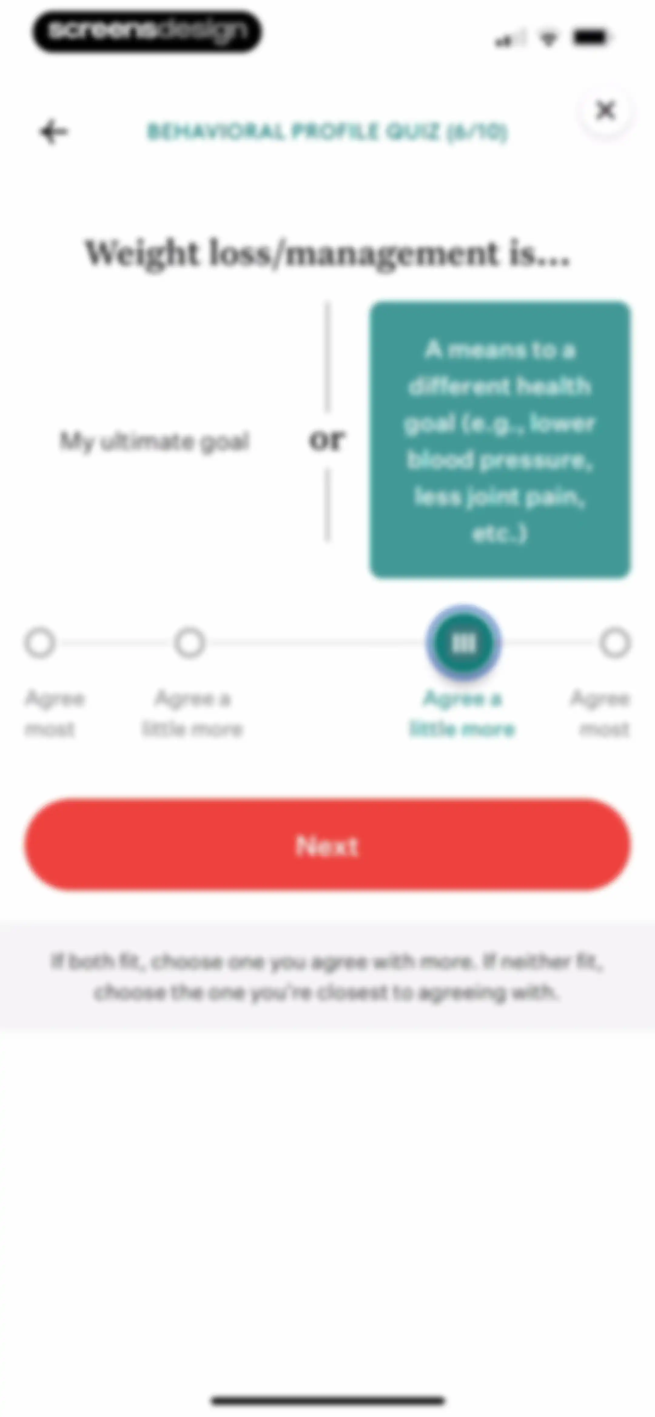 Noom Weight Loss, Food Tracker screen 44