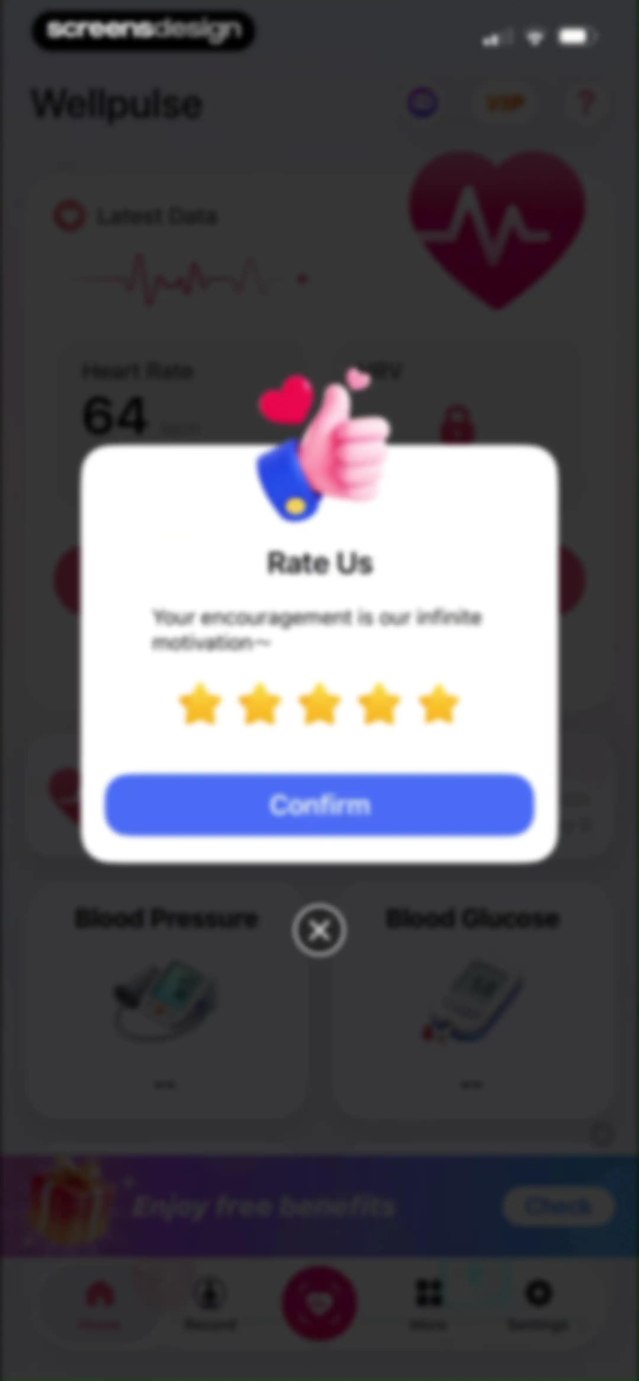 Wellpulse-Heart Health Tracker screen 30