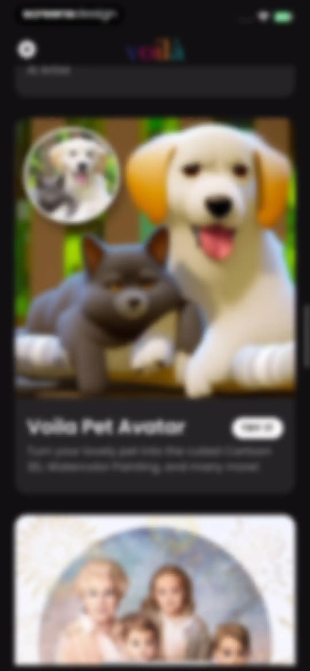 Voilà AI Artist Cartoon Filter screen 33