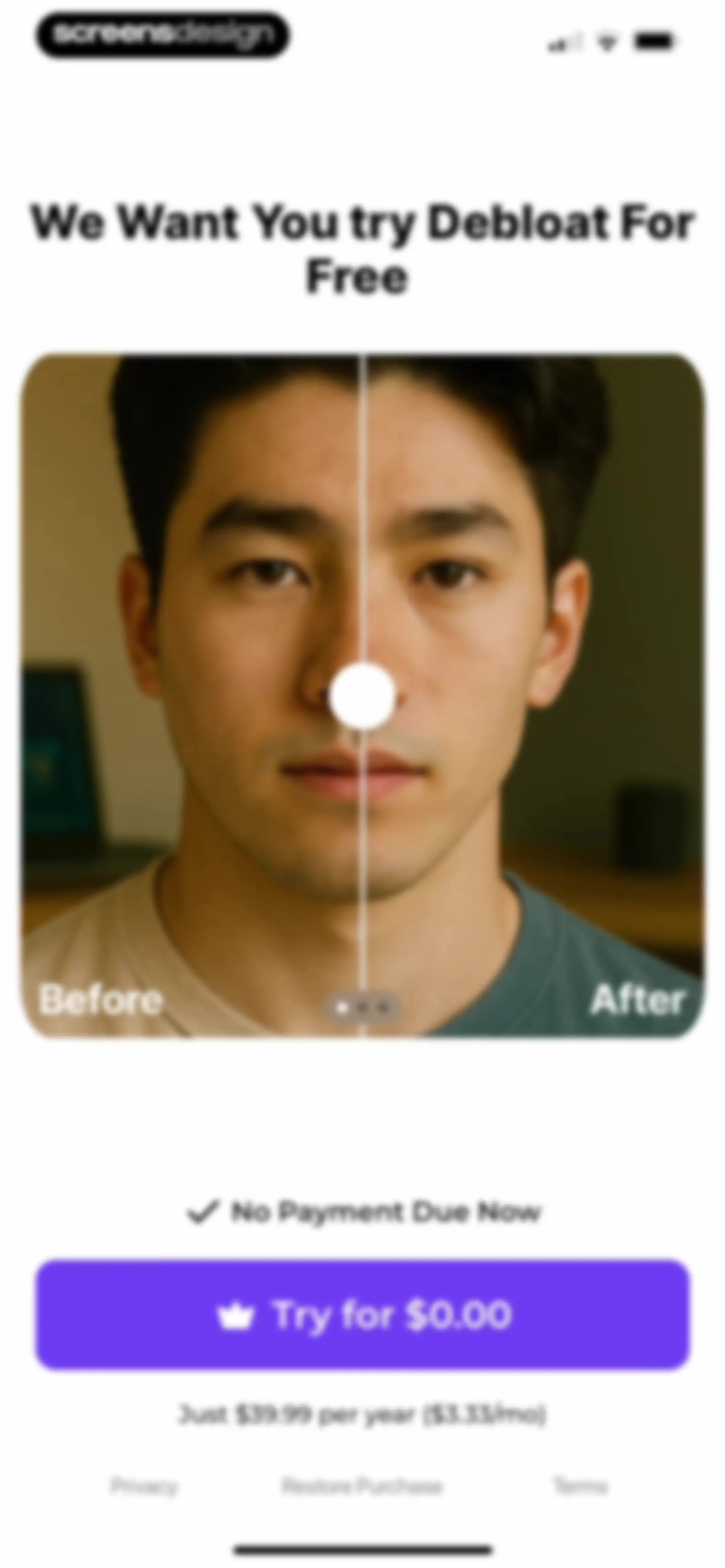 Depuff AI - Debloat your face screen 45