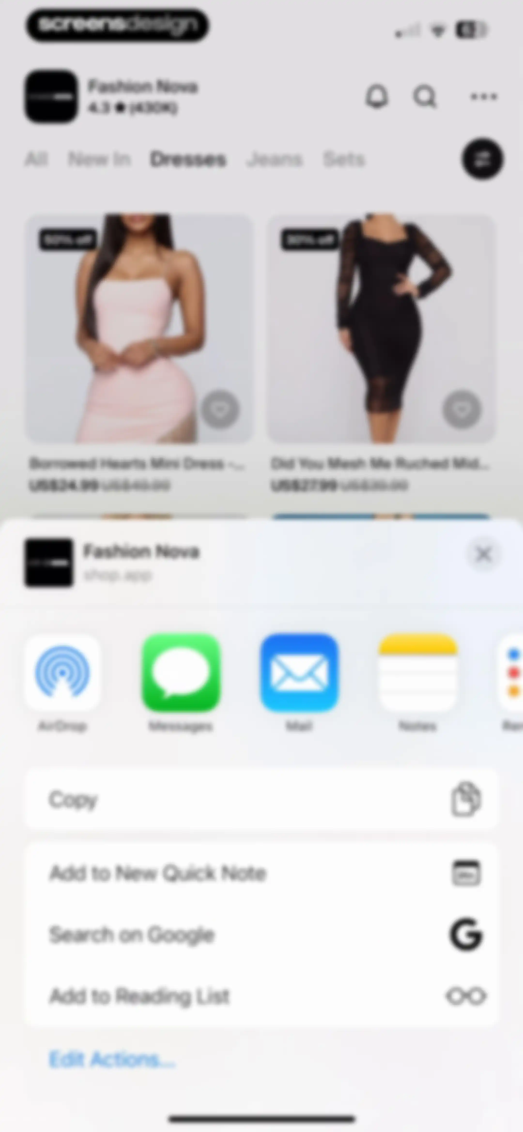 Shop: All your favorite brands screen 85