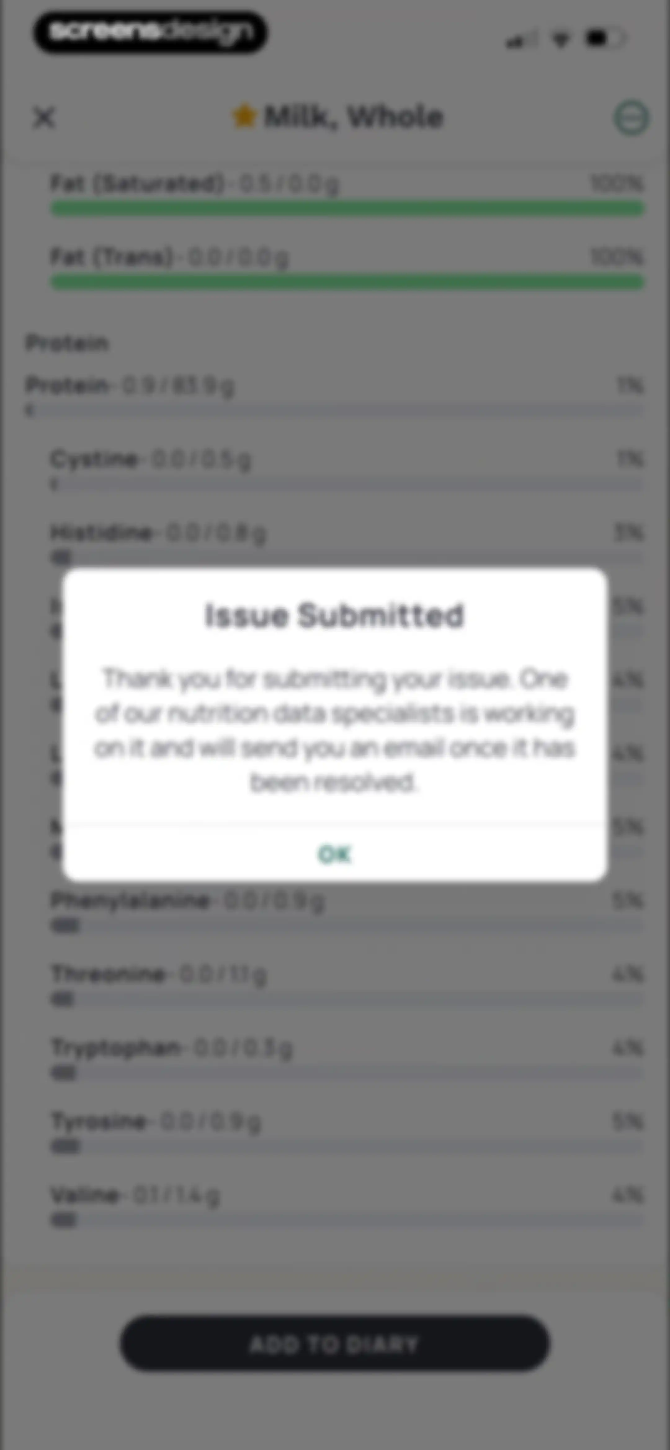 Cronometer: Calorie Counter screen 39