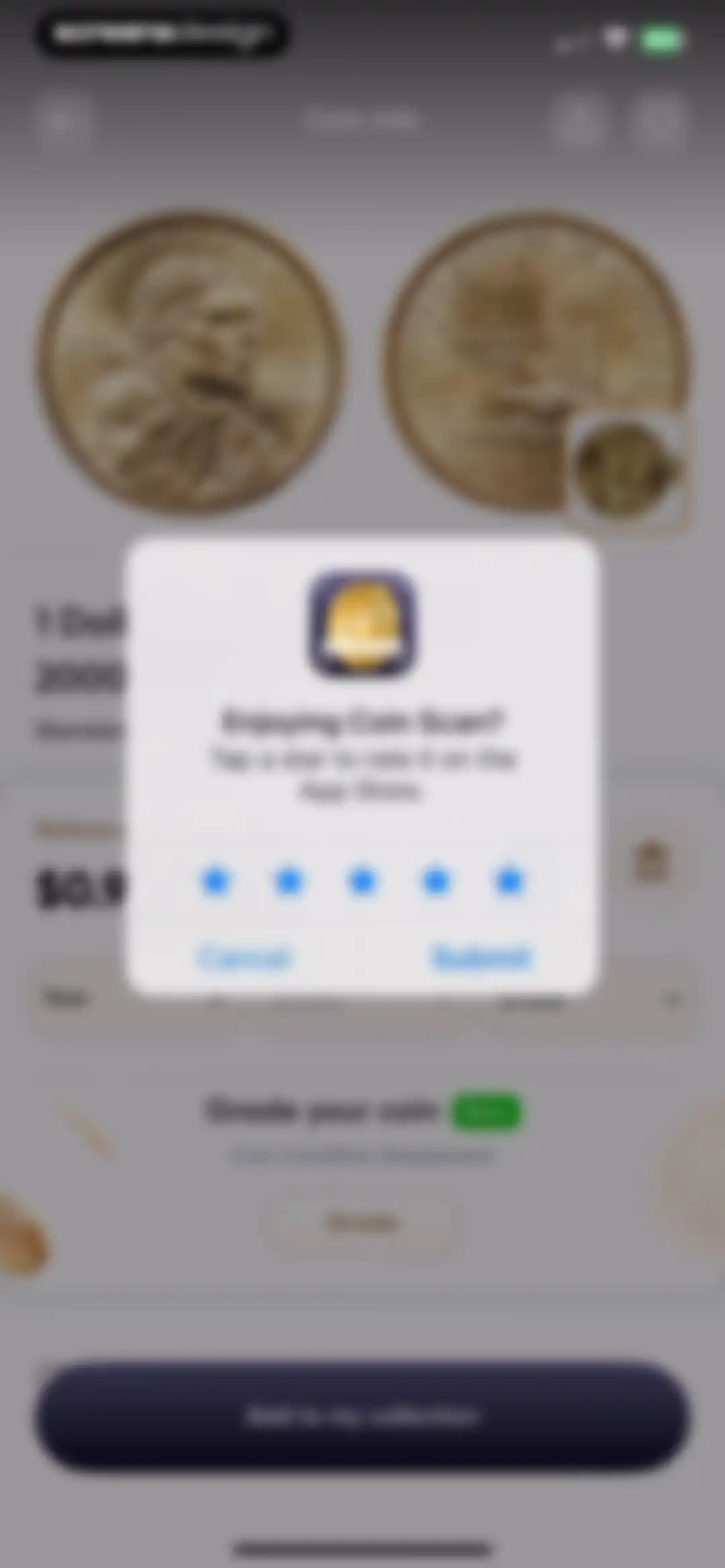 Coin Identifier - CoinScan screen 19