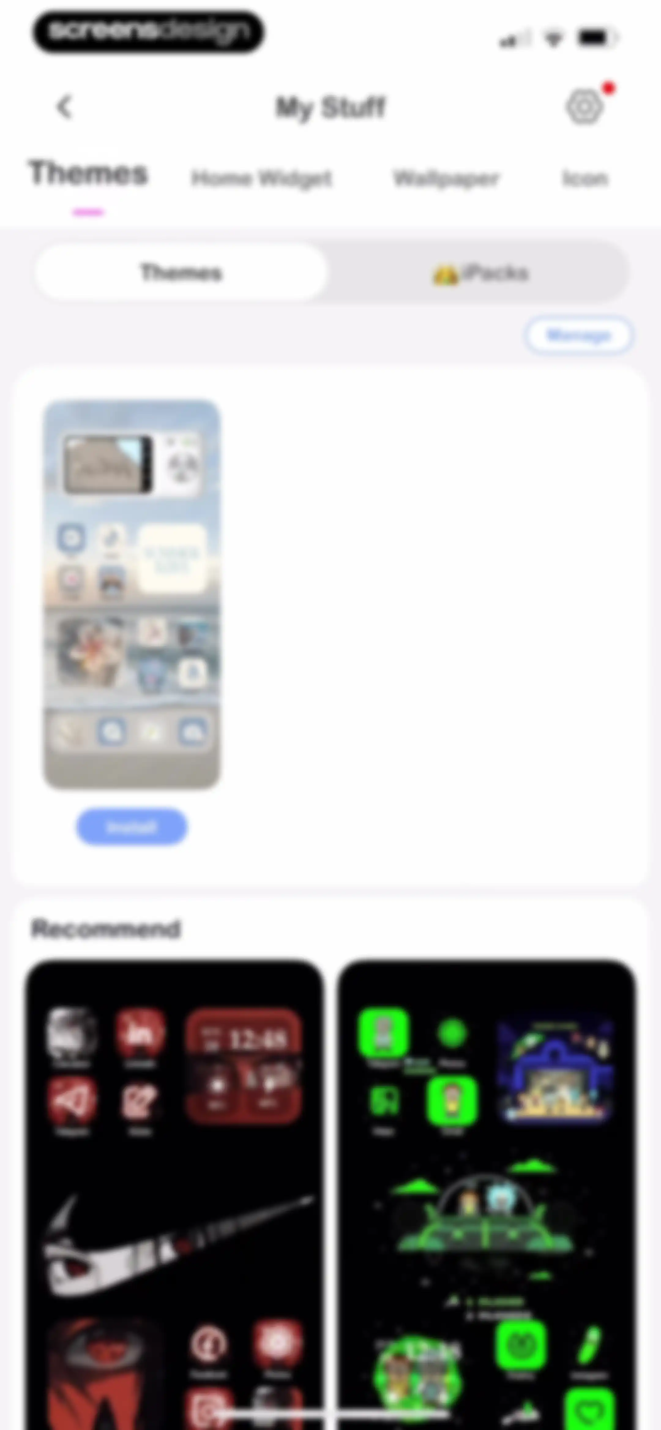 ThemePack: Widgets & Wallpaper screen 117