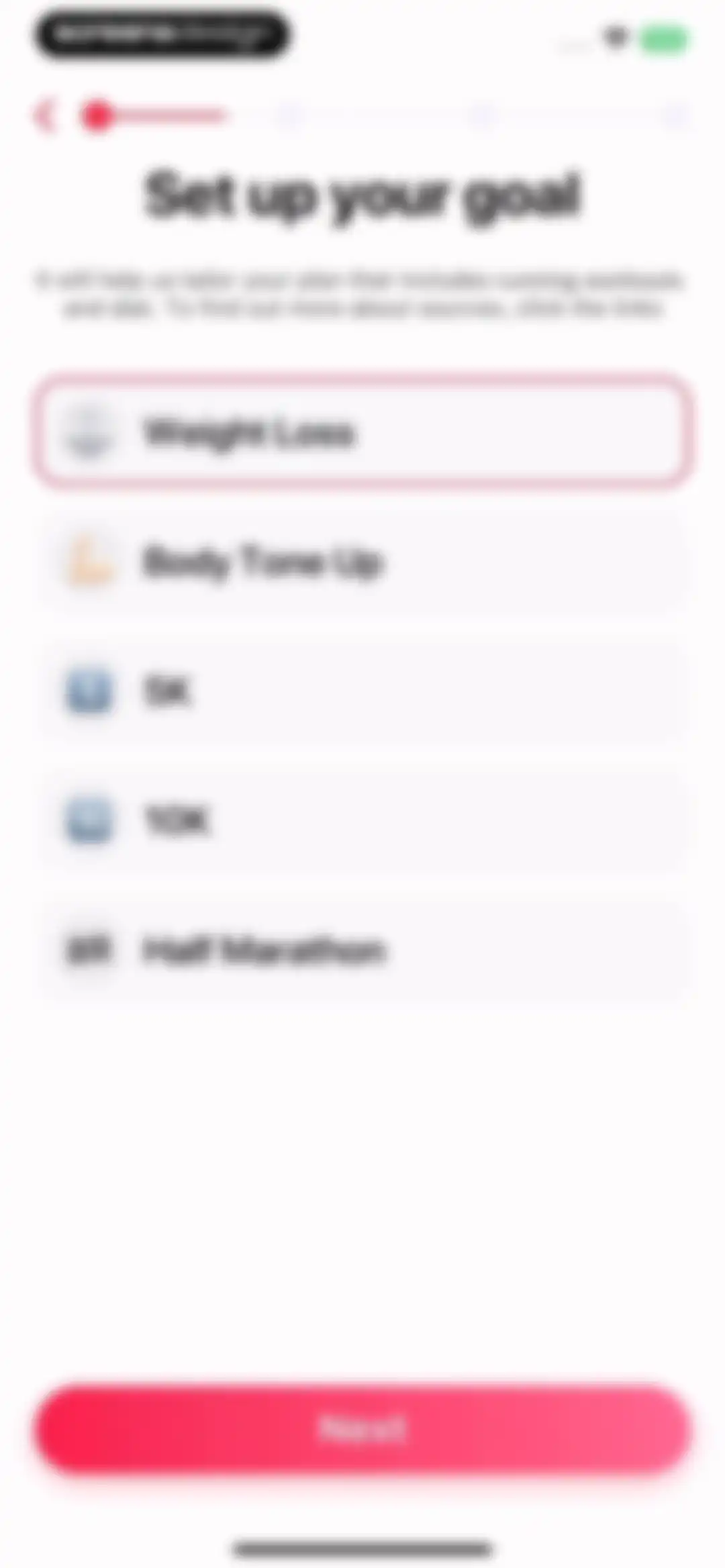 Running Slimkit - Lose Weight screen 5