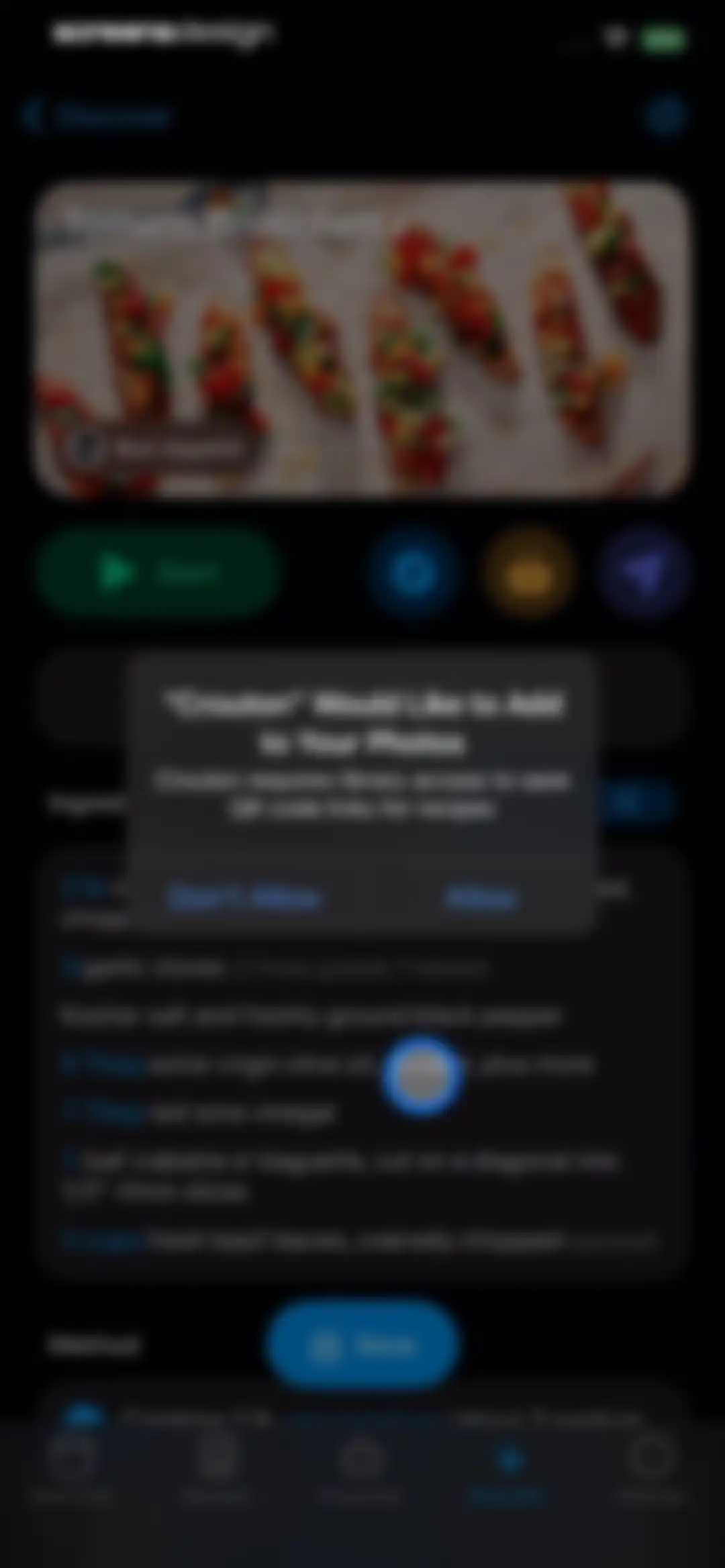 Crouton: Recipe Manager screen 81