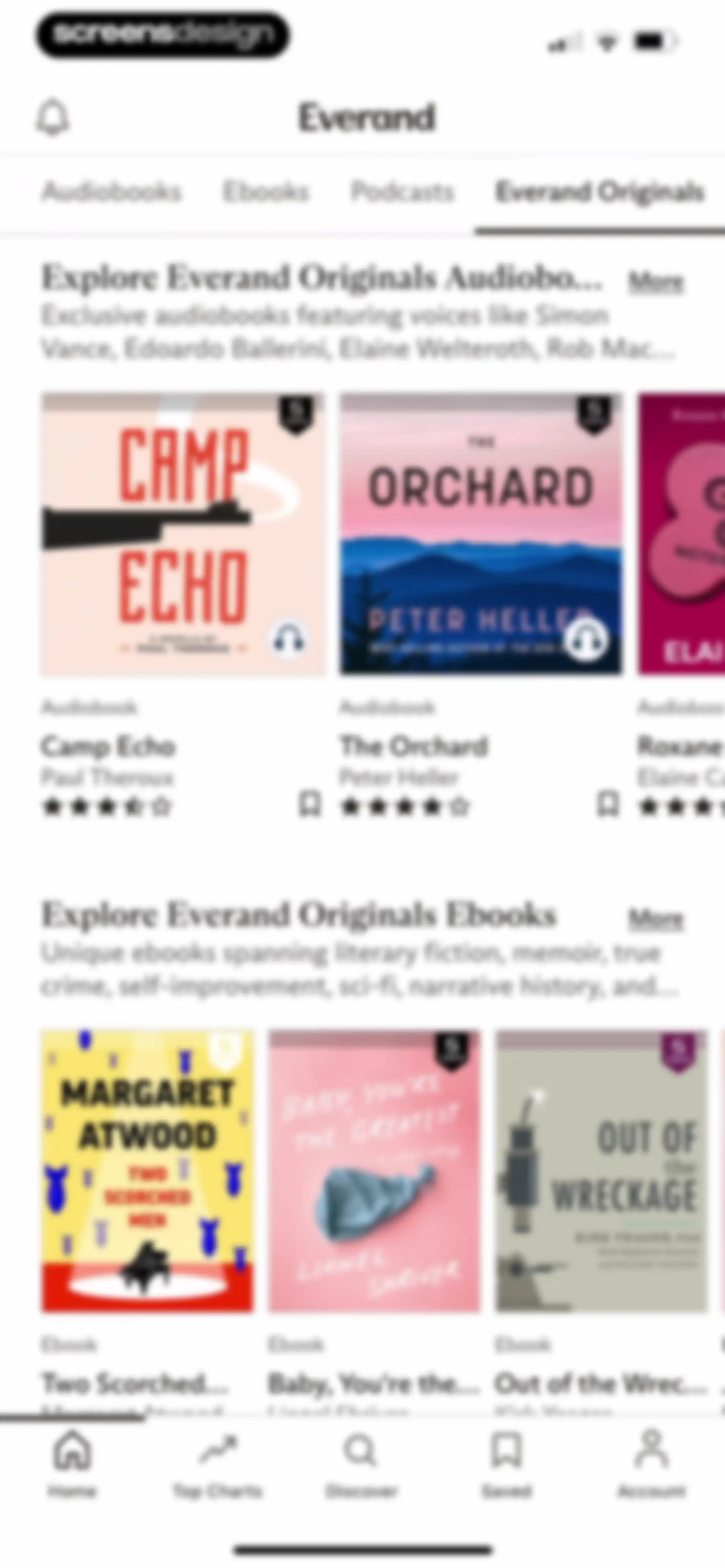 Everand: Audiobooks & Ebooks screen 124