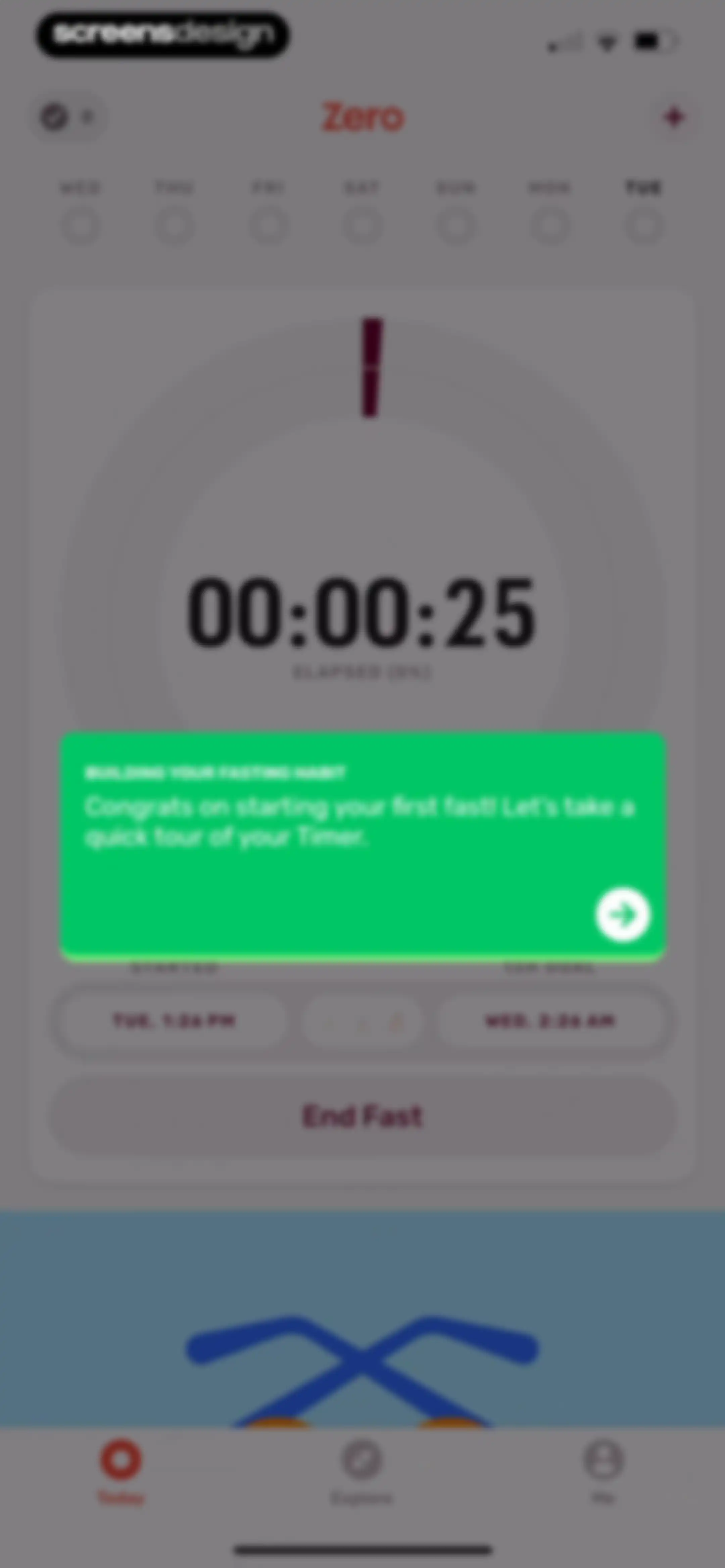 Zero: Fasting & Food Tracker screen 39