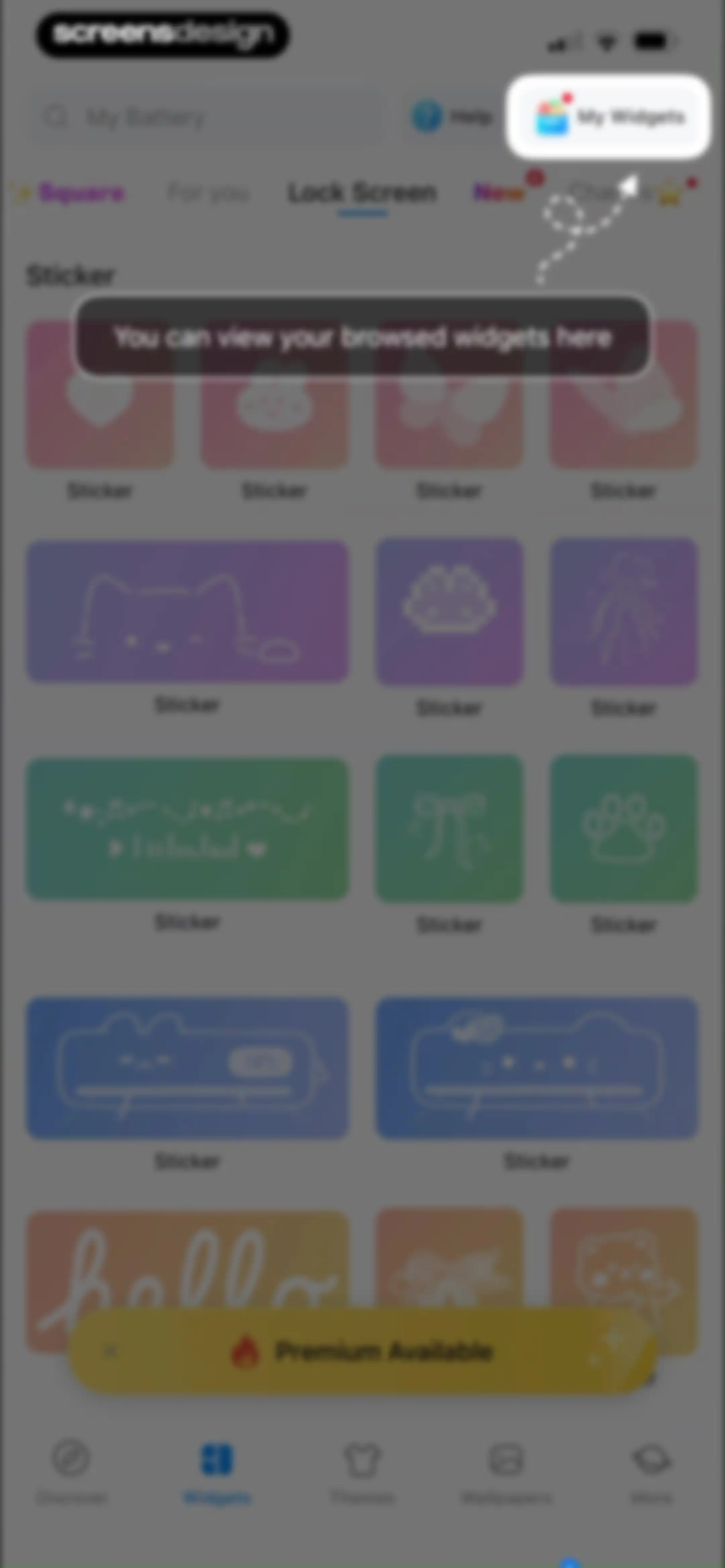 iScreen - Widgets & Wallpaper screen 38