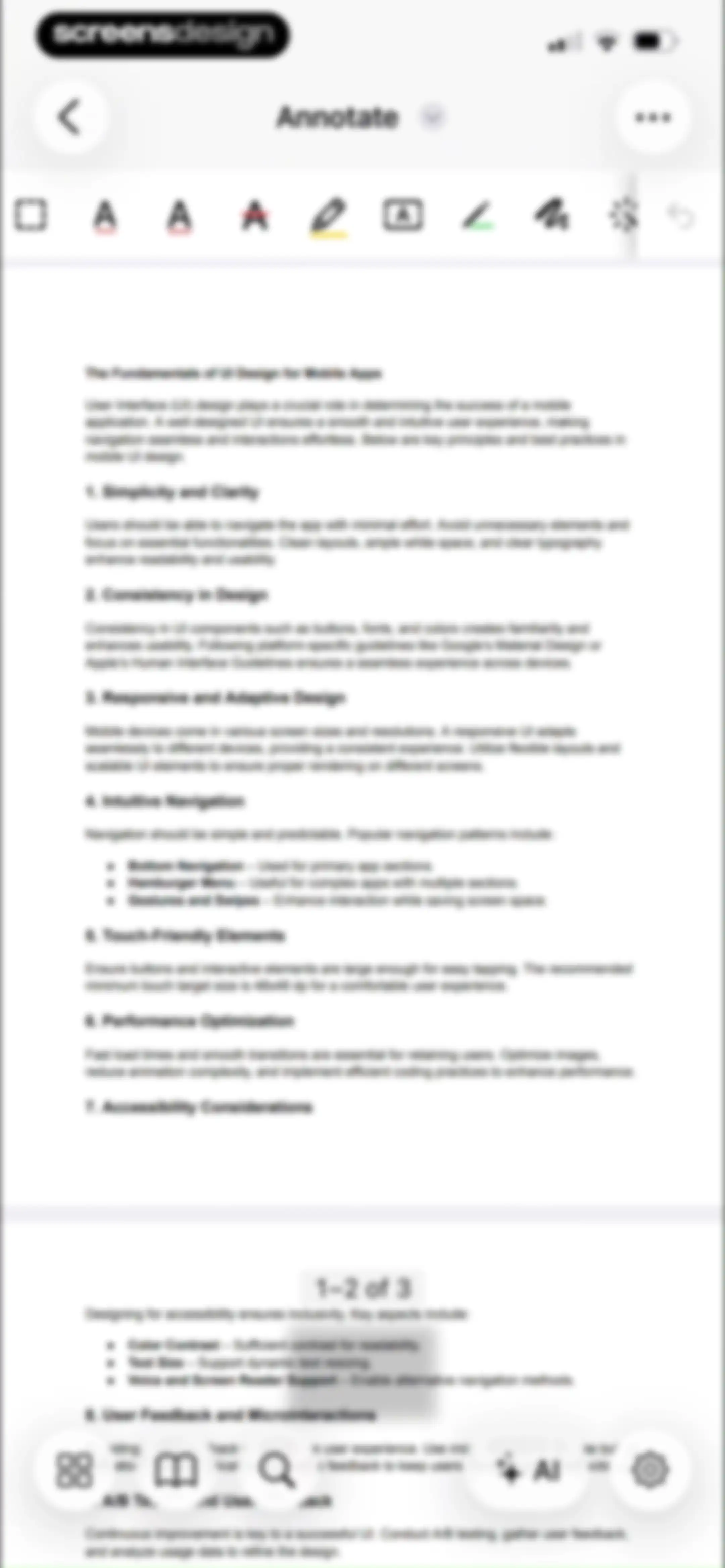 PDF Editor ® screen 100
