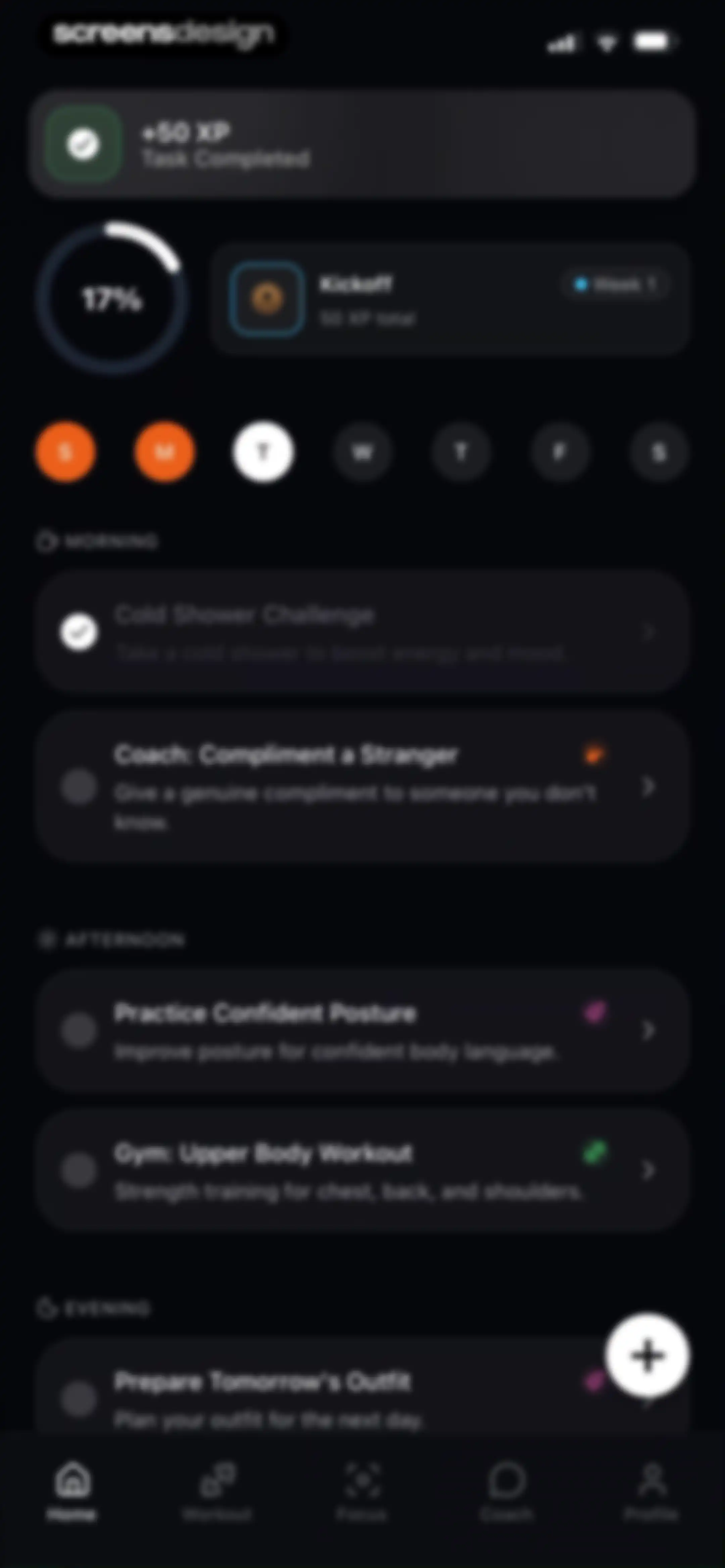 Critique AI: Habit Tracker screen 51