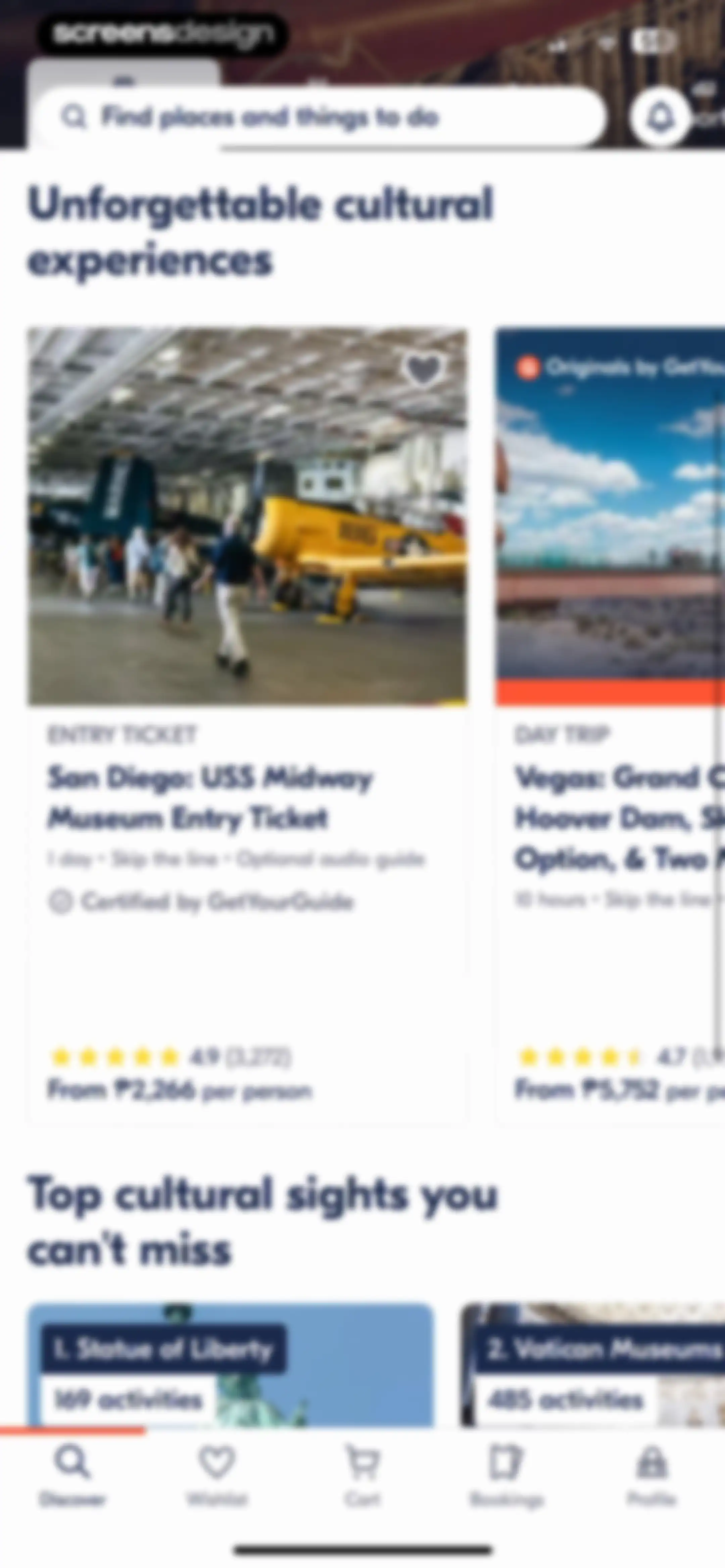 GetYourGuide: Plan & Book screen 23