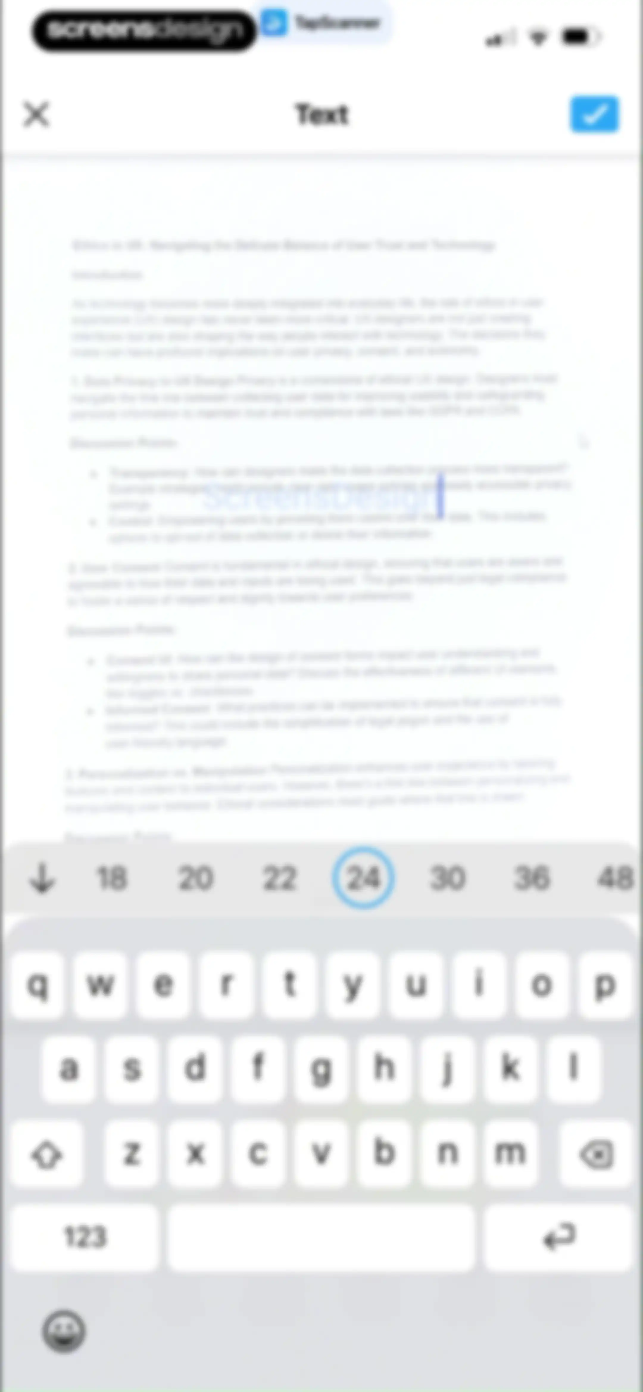PDF Scanner App: TapScanner screen 38