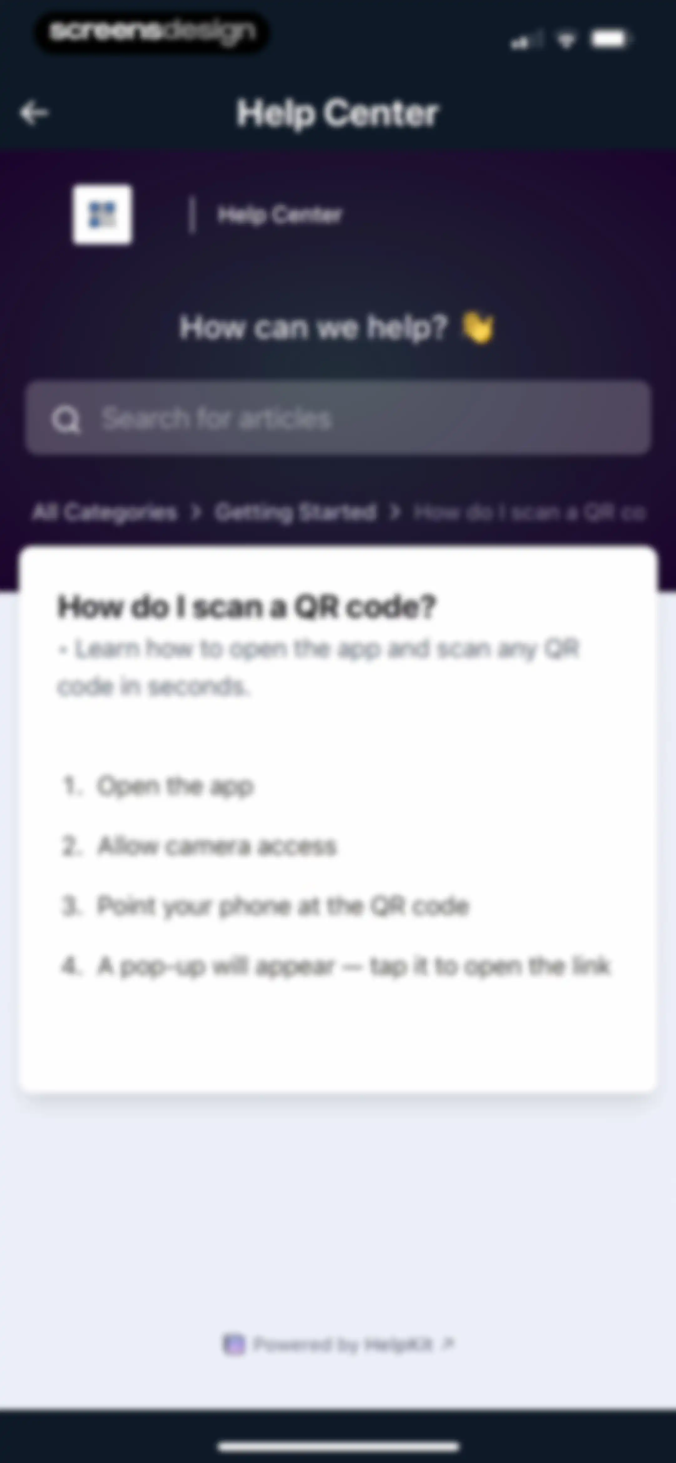 Scan QR Code Now screen 32
